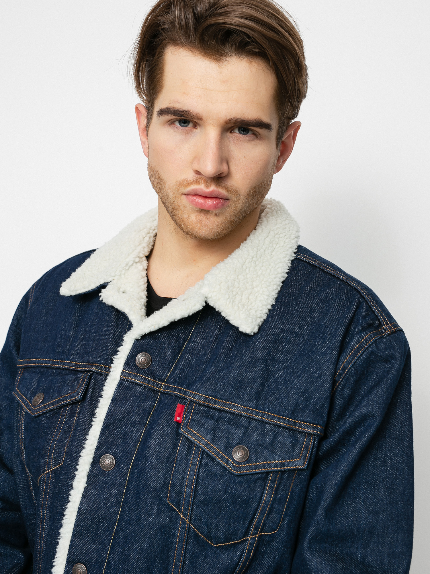 Levi's® Type 3 Sherpa Trucker Jacket (rockridge sherpa)