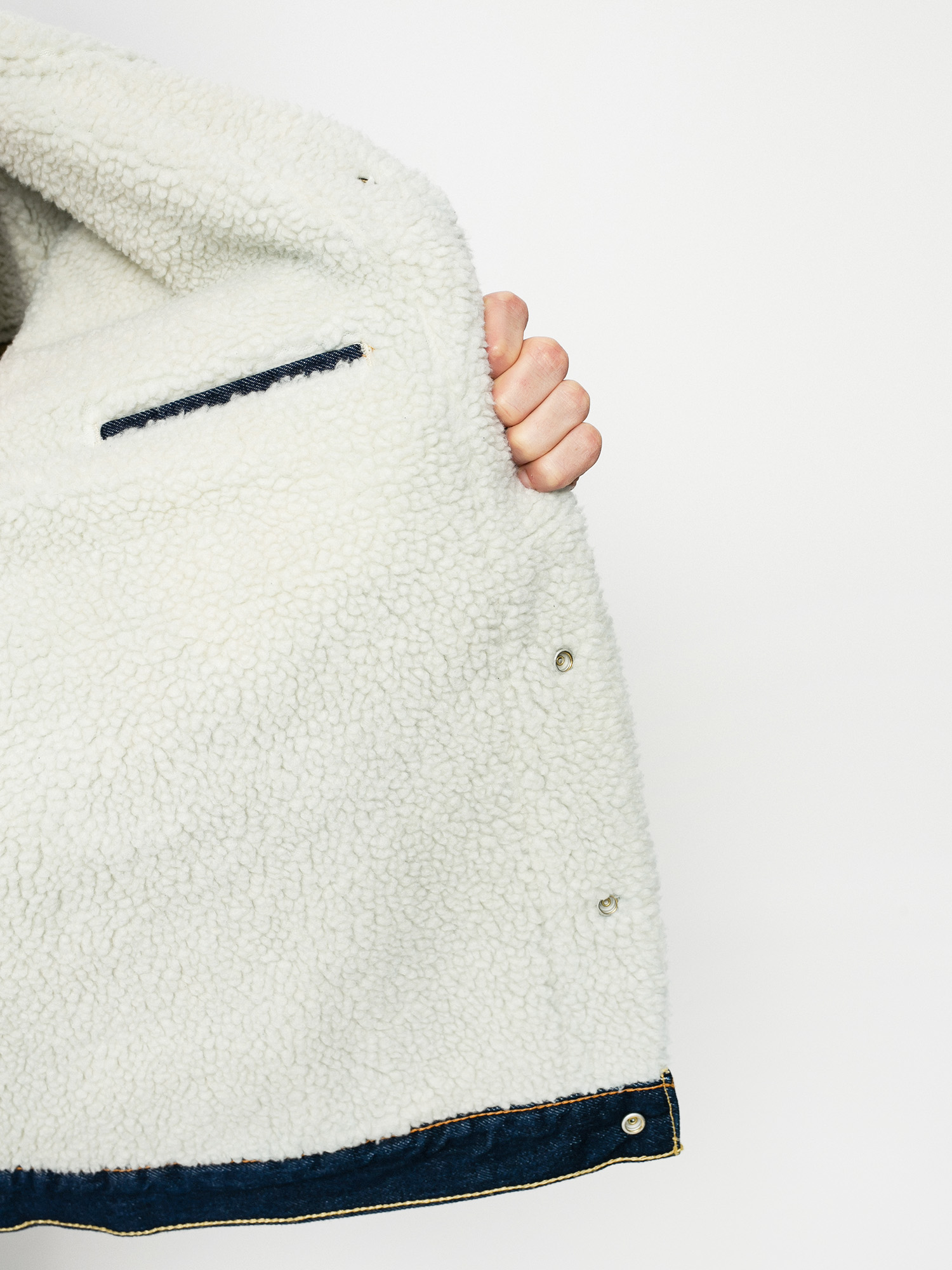 levi's sherpa trucker rockridge