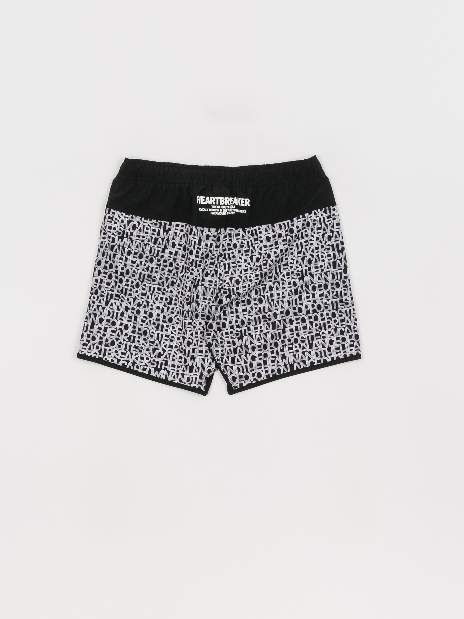 RVCA Bedwin Nogi Shorts (black print)