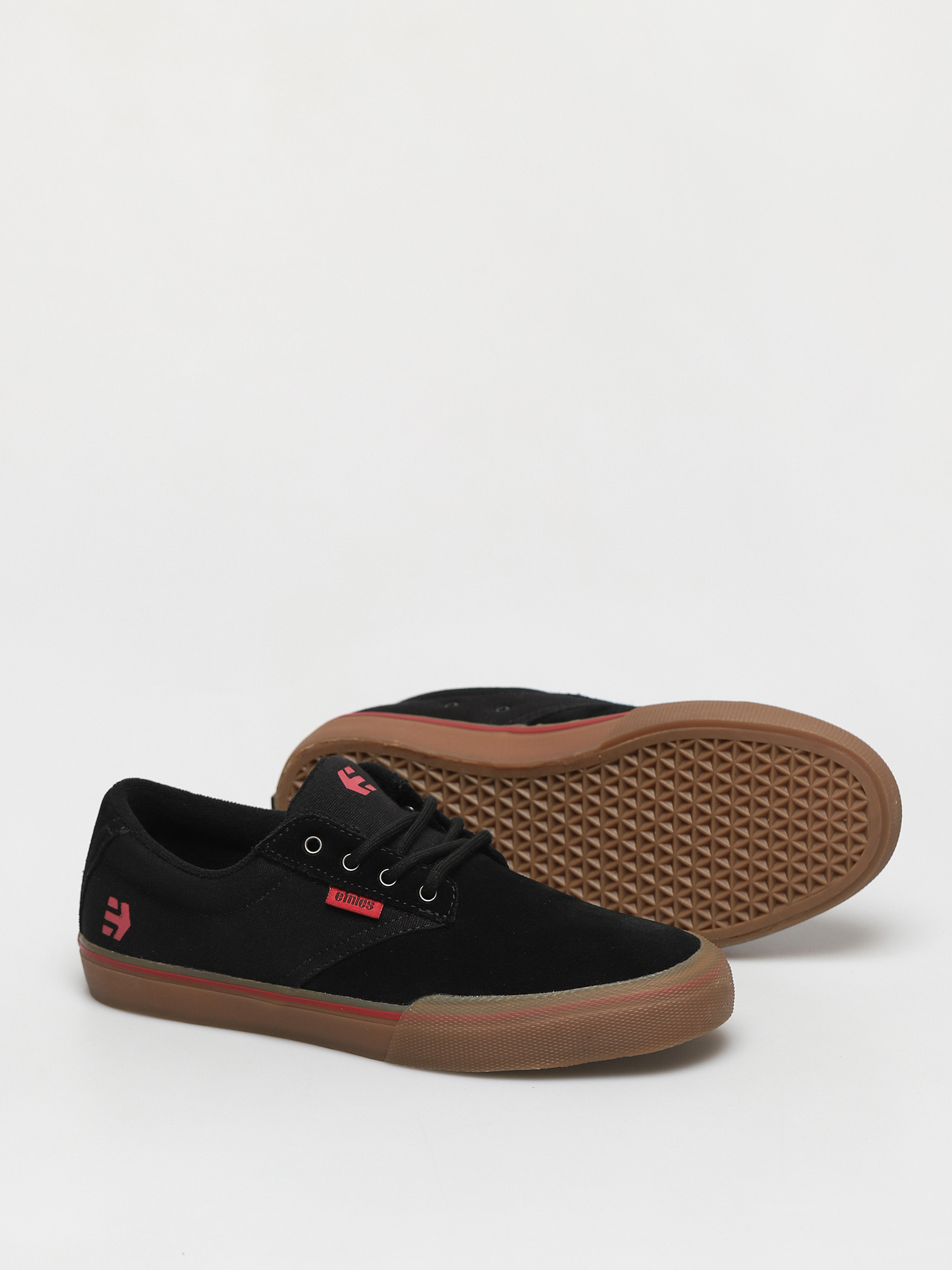 Etnies Jameson Vulc Shoes black black red gum