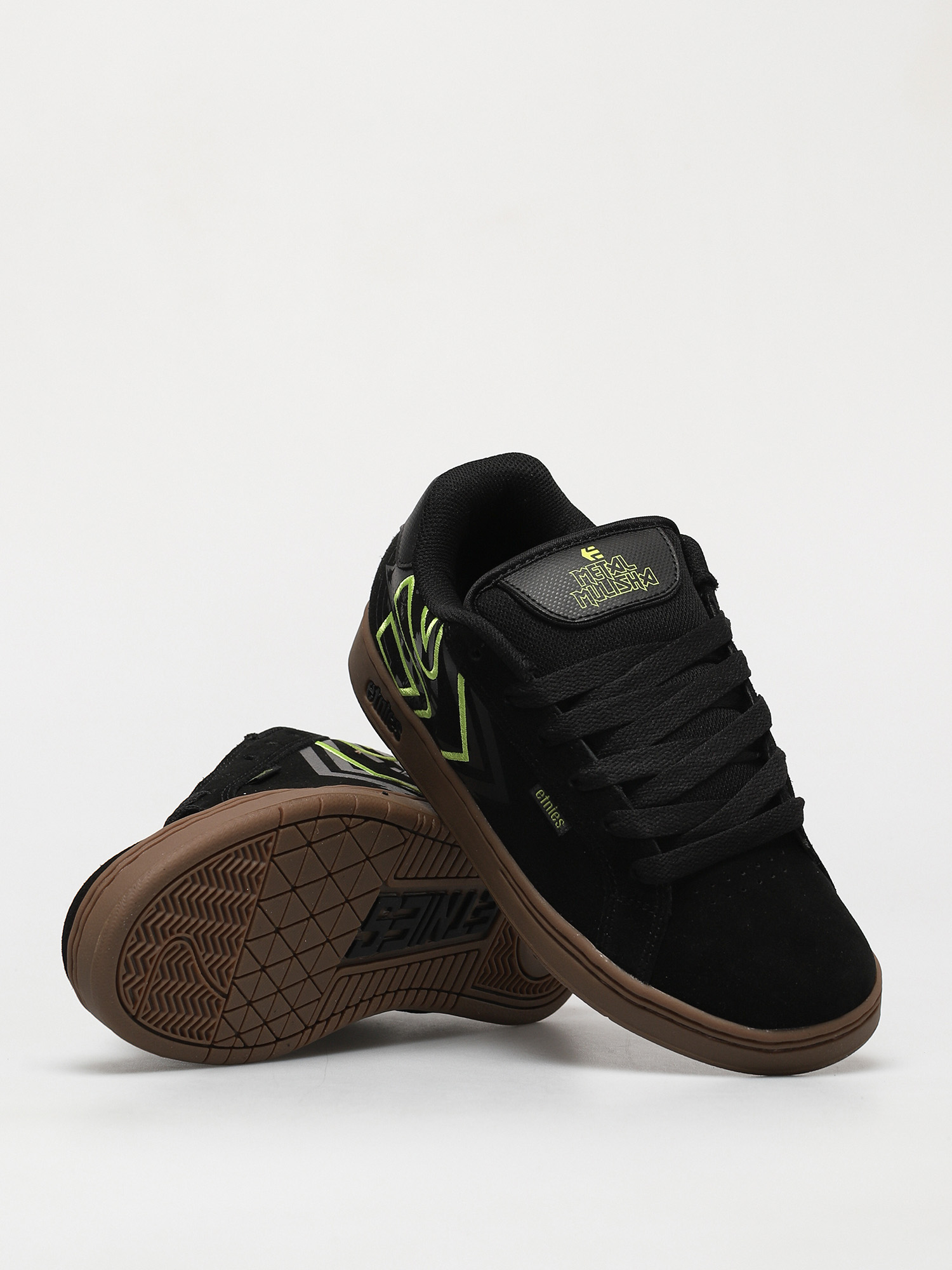 Etnies Metal Mulisha Fader Shoes (black/green/gum)