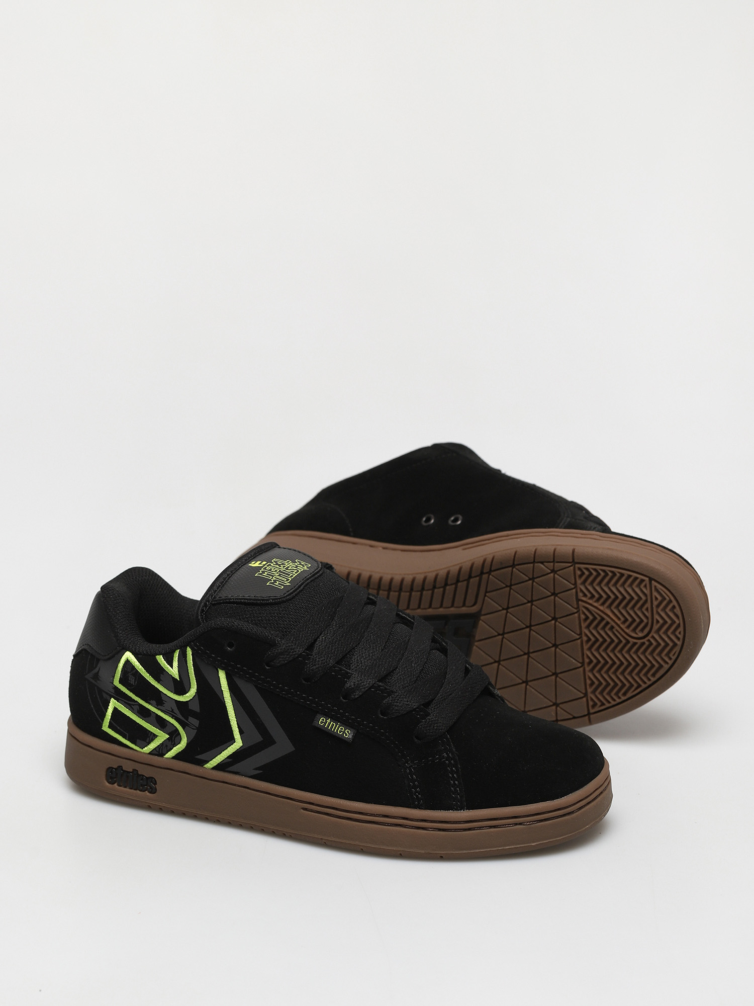 Etnies Metal Mulisha Fader Shoes (black/green/gum)