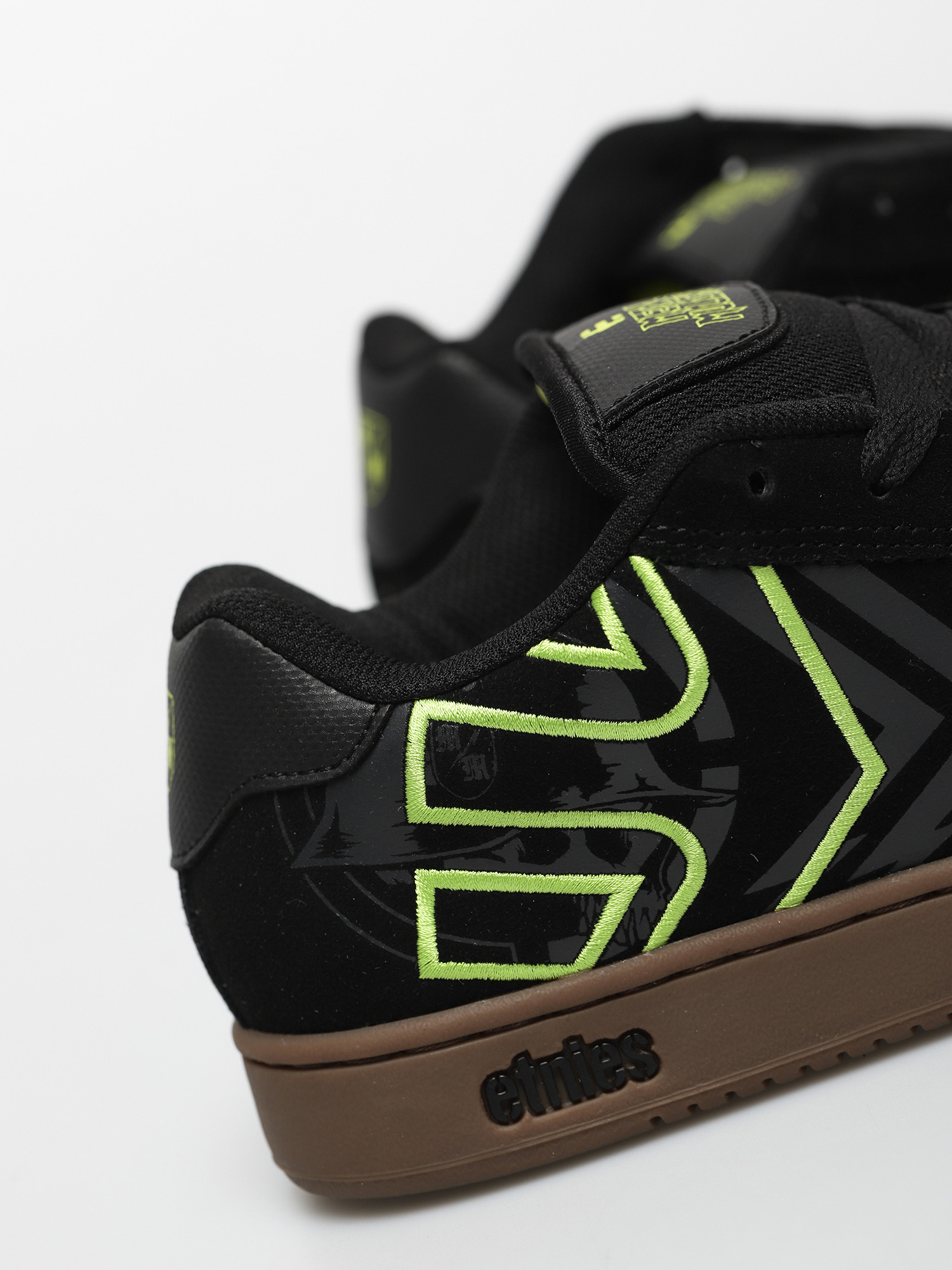 Etnies Metal Mulisha Fader Shoes (black/green/gum)
