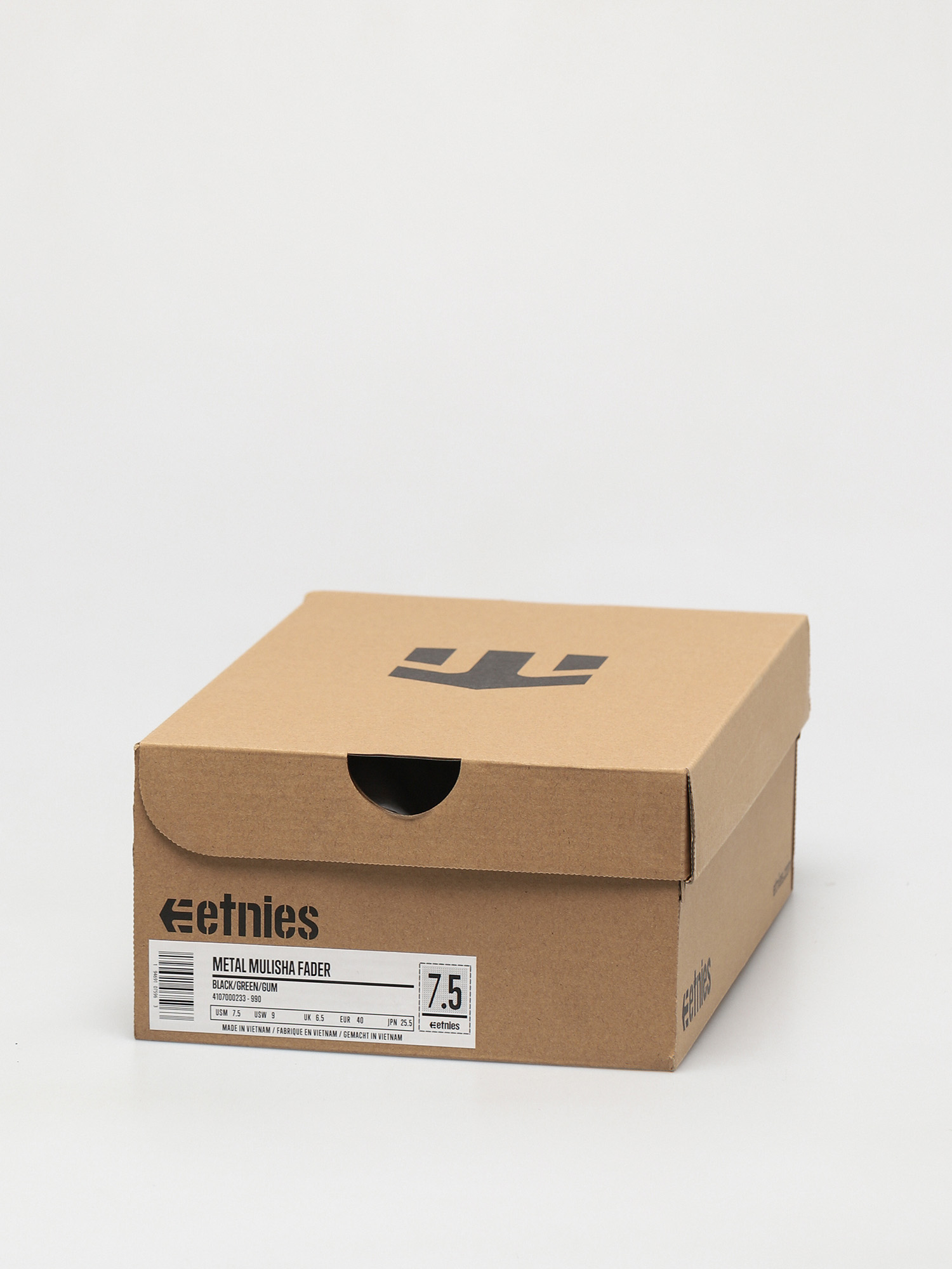 Etnies Metal Mulisha Fader Shoes (black/green/gum)