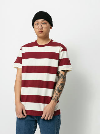 Globe Dion Agius Striped T-shirt (ox blood)
