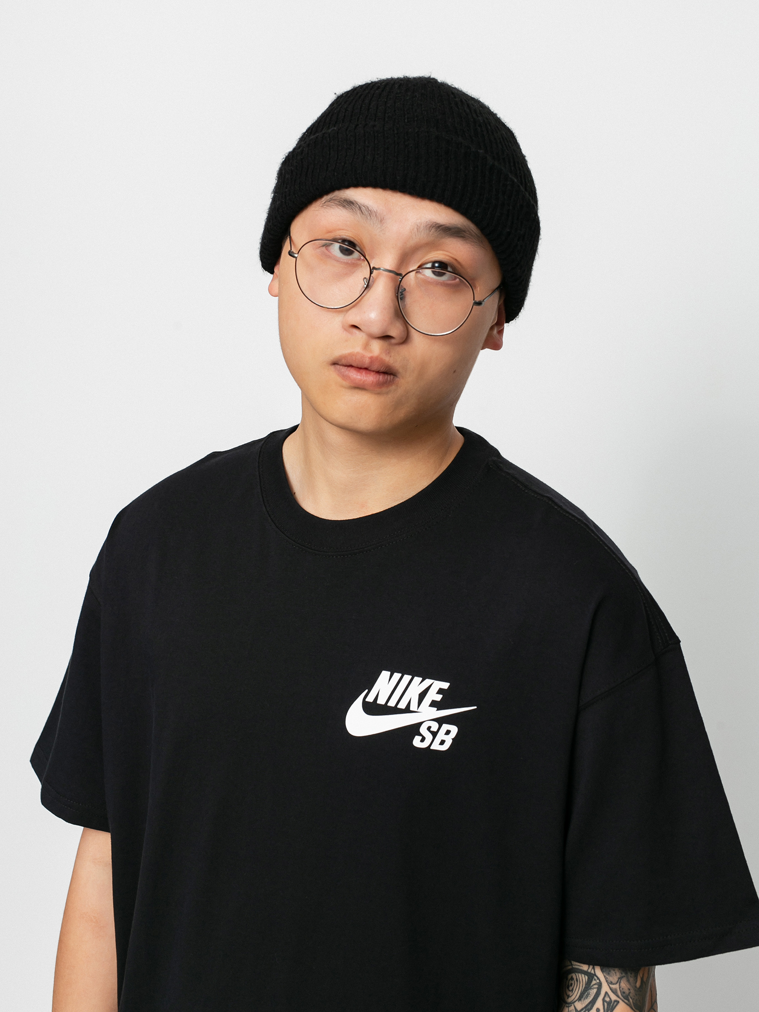 Nike SB Logo T-Shirt (black/white)