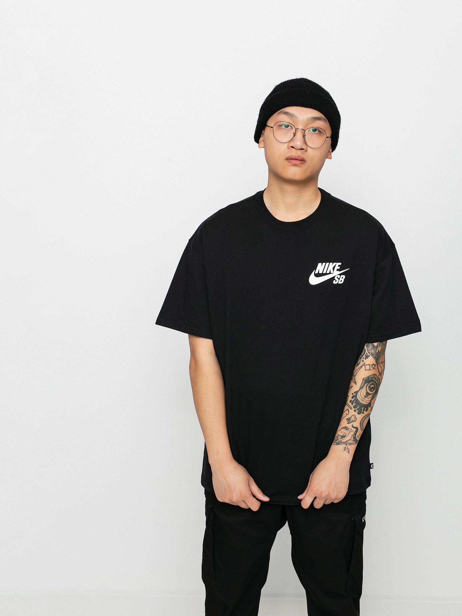 Nike SB Logo T-shirt (black/white)