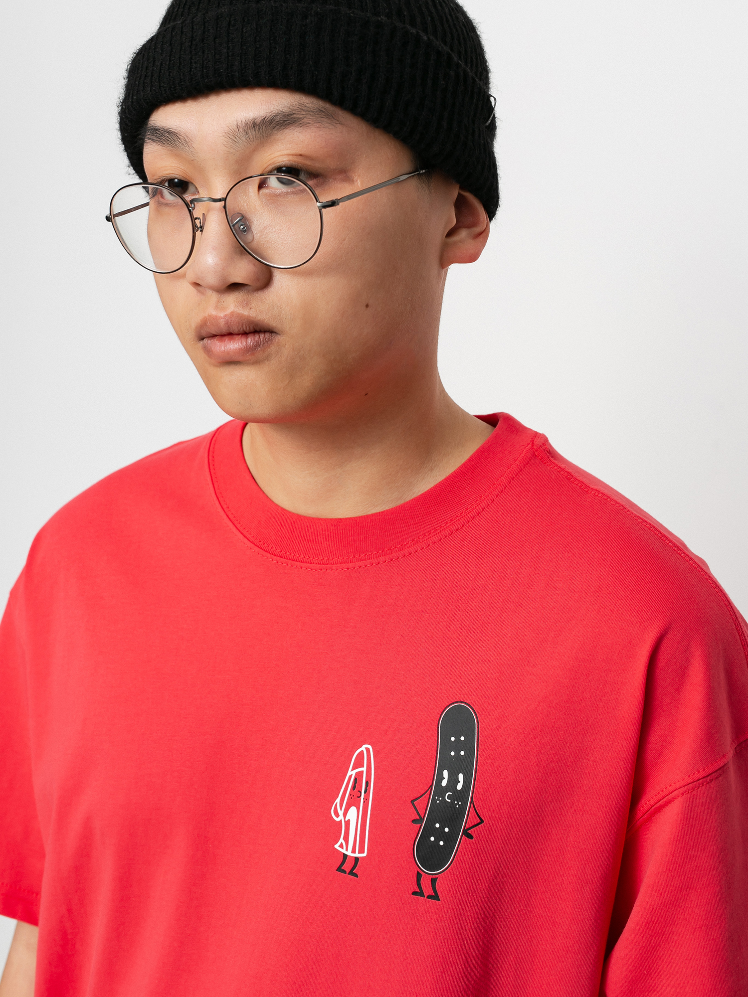 fusion red nike shirt