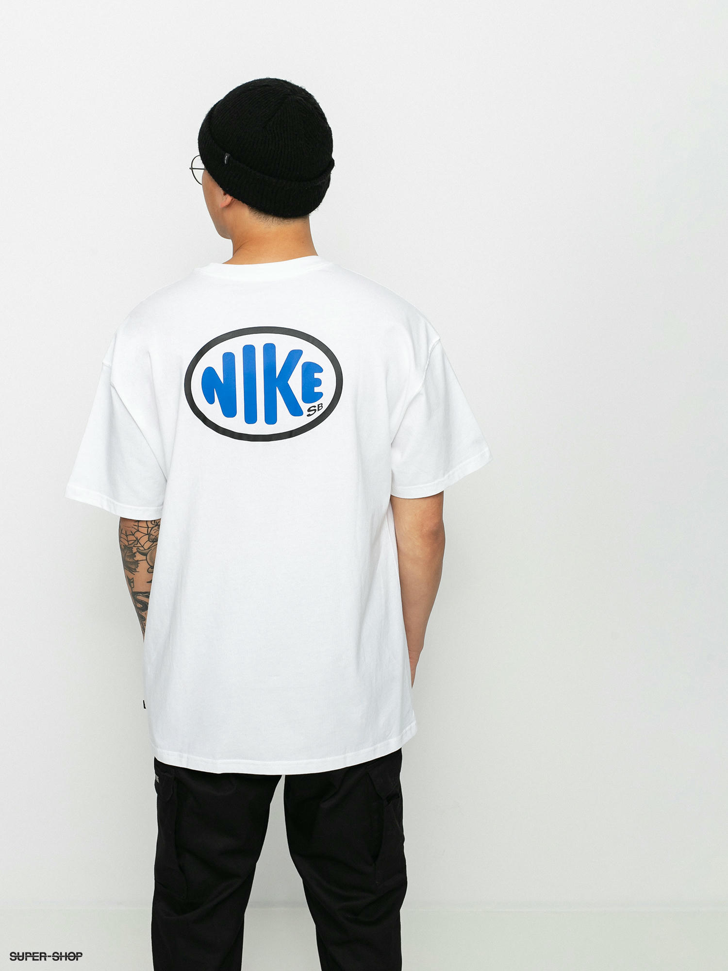 nike sb shirt white