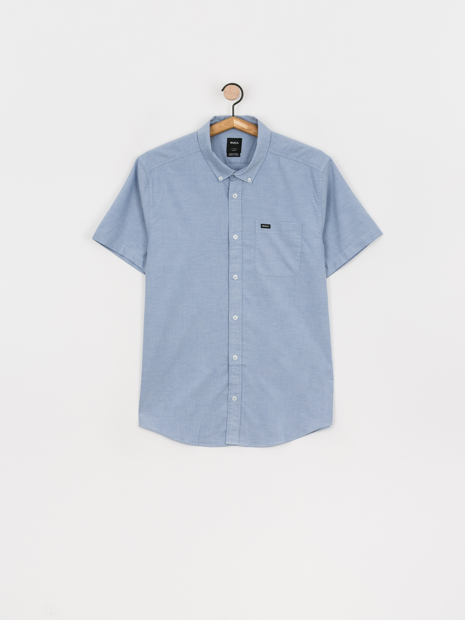 RVCA Thatll Do Stretch Shirt (oxford blue)