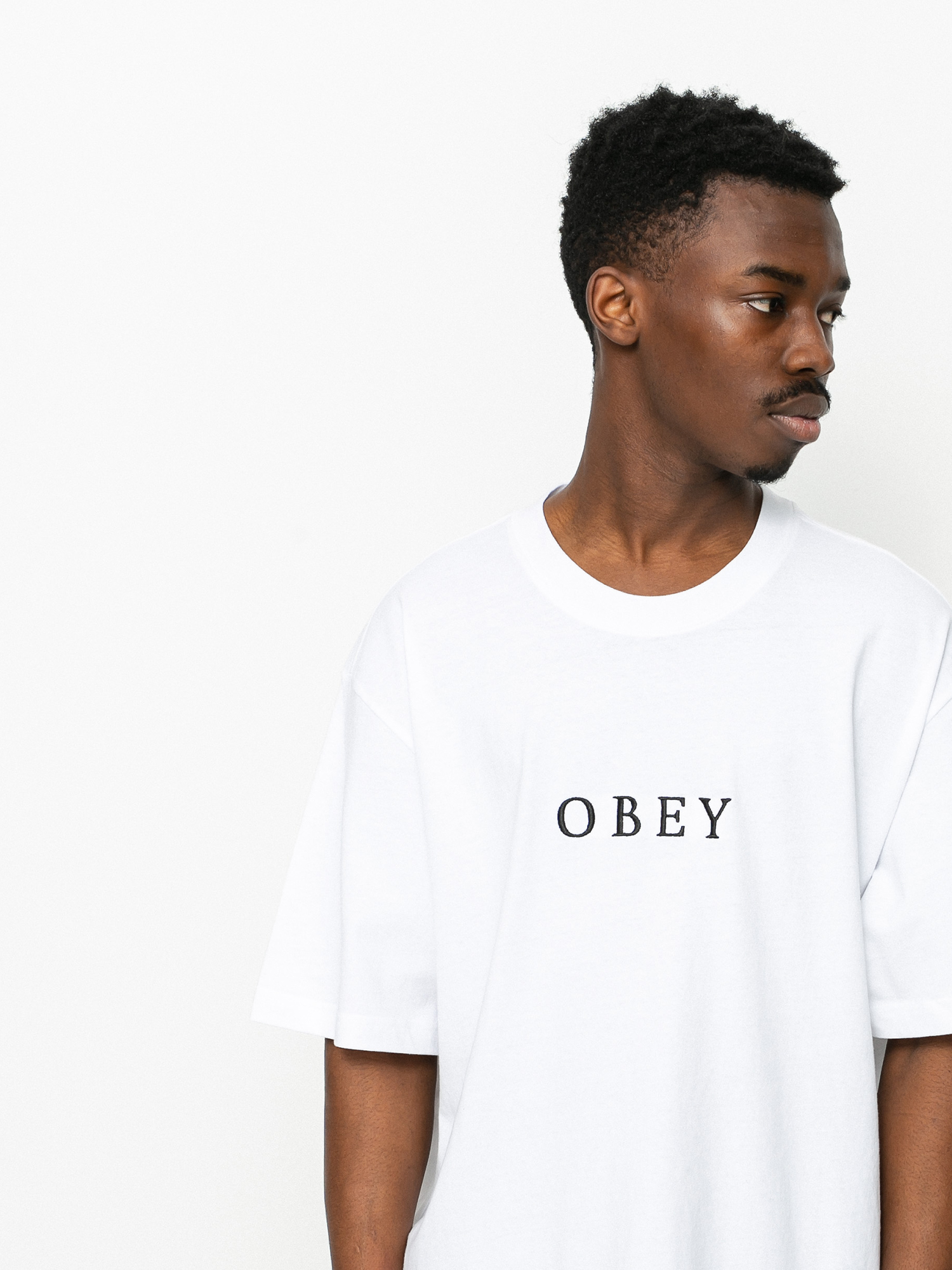 OBEY Smith T-shirt (white)