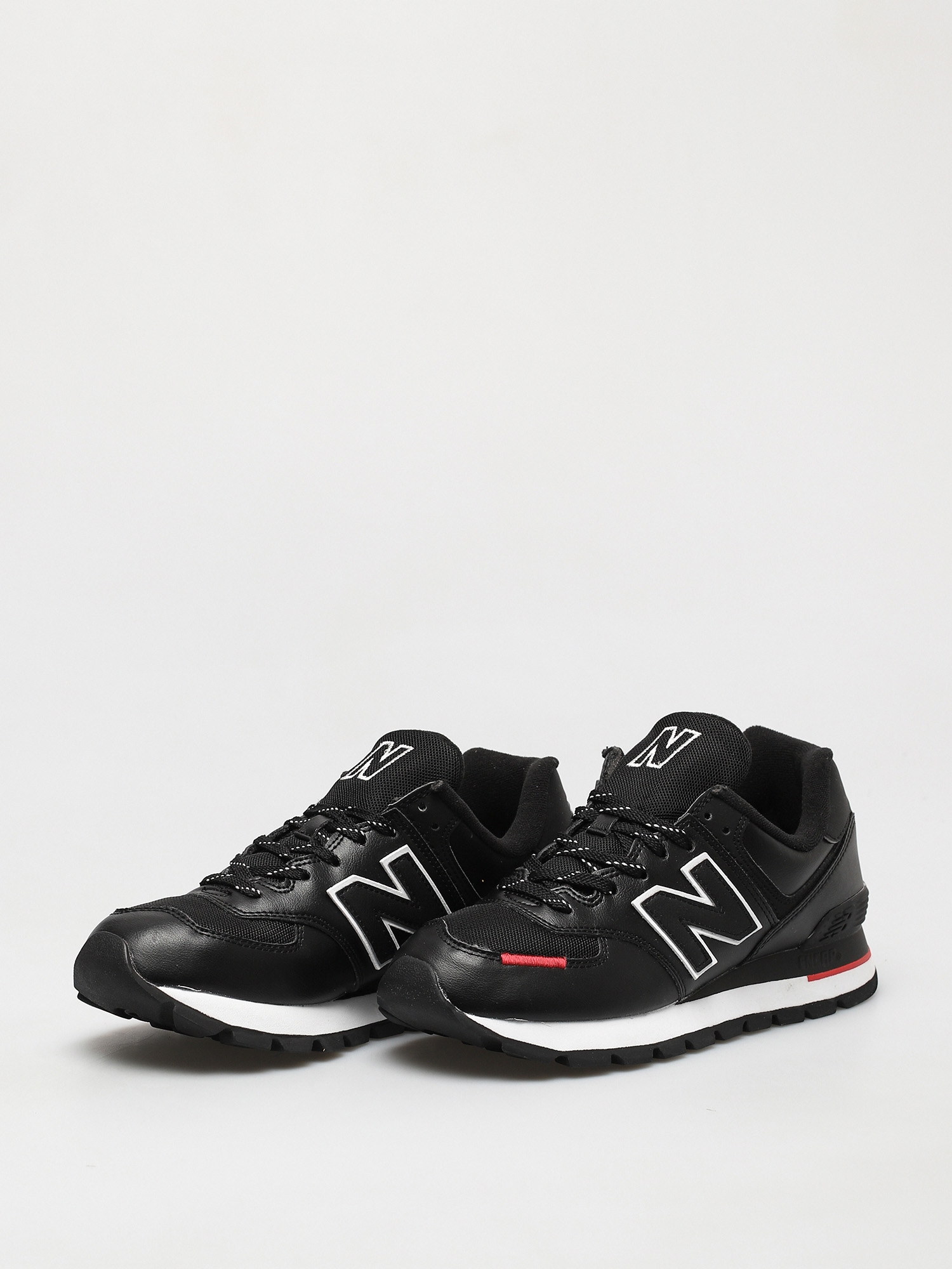 New Balance 574 Schuhe (black/red)
