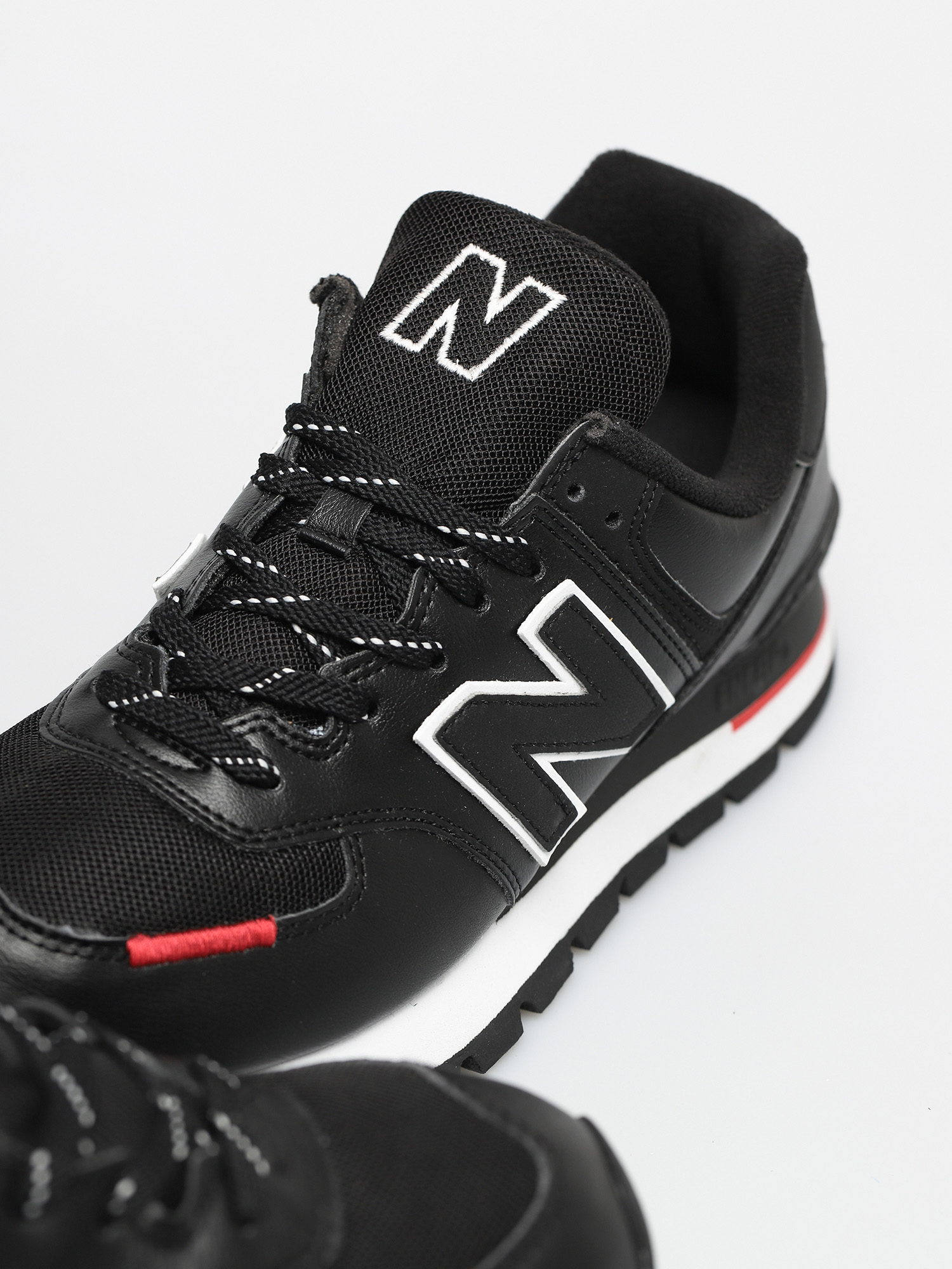 New Balance 574 Schuhe (black/red)