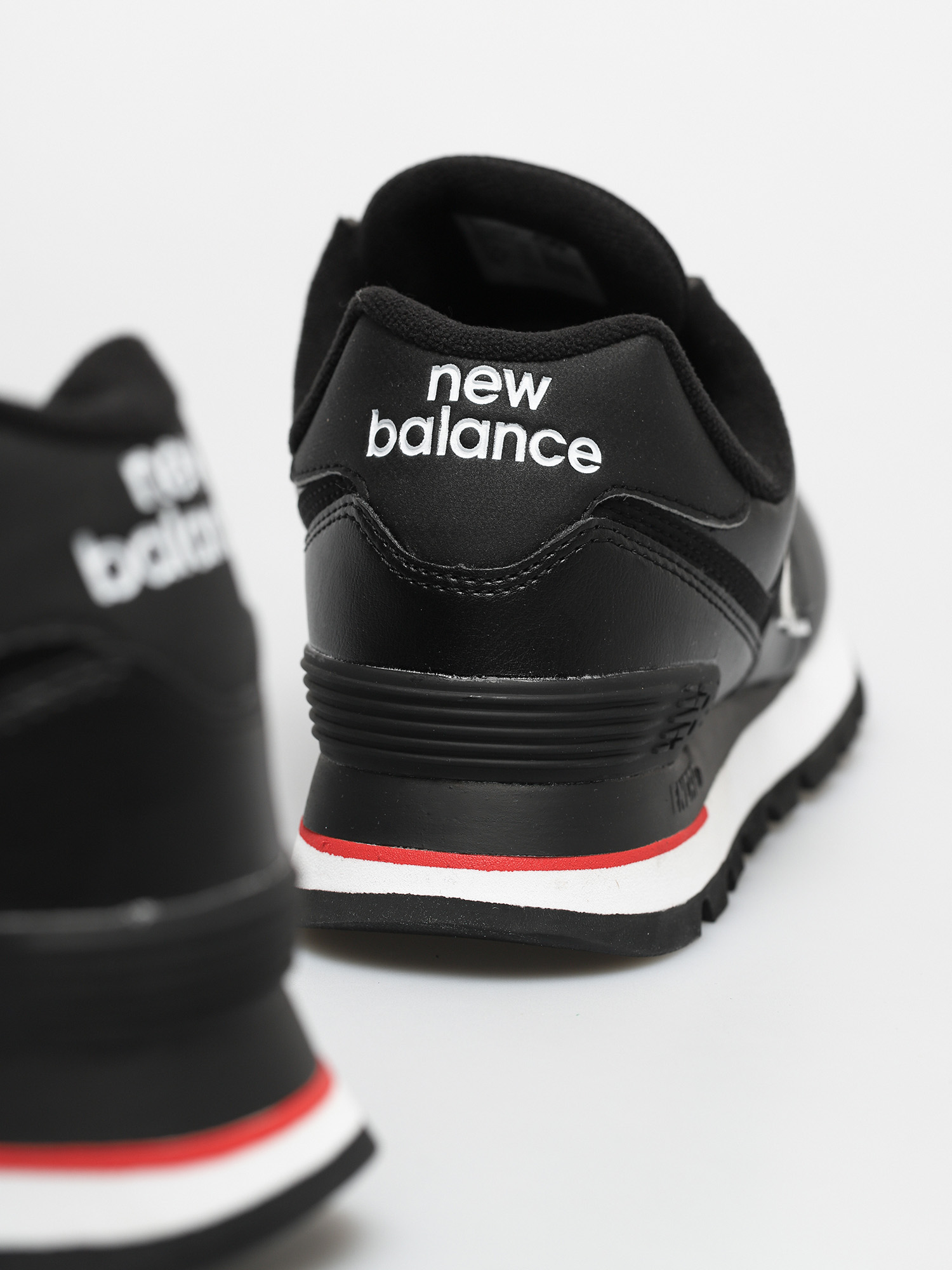 New Balance 574 Schuhe (black/red)