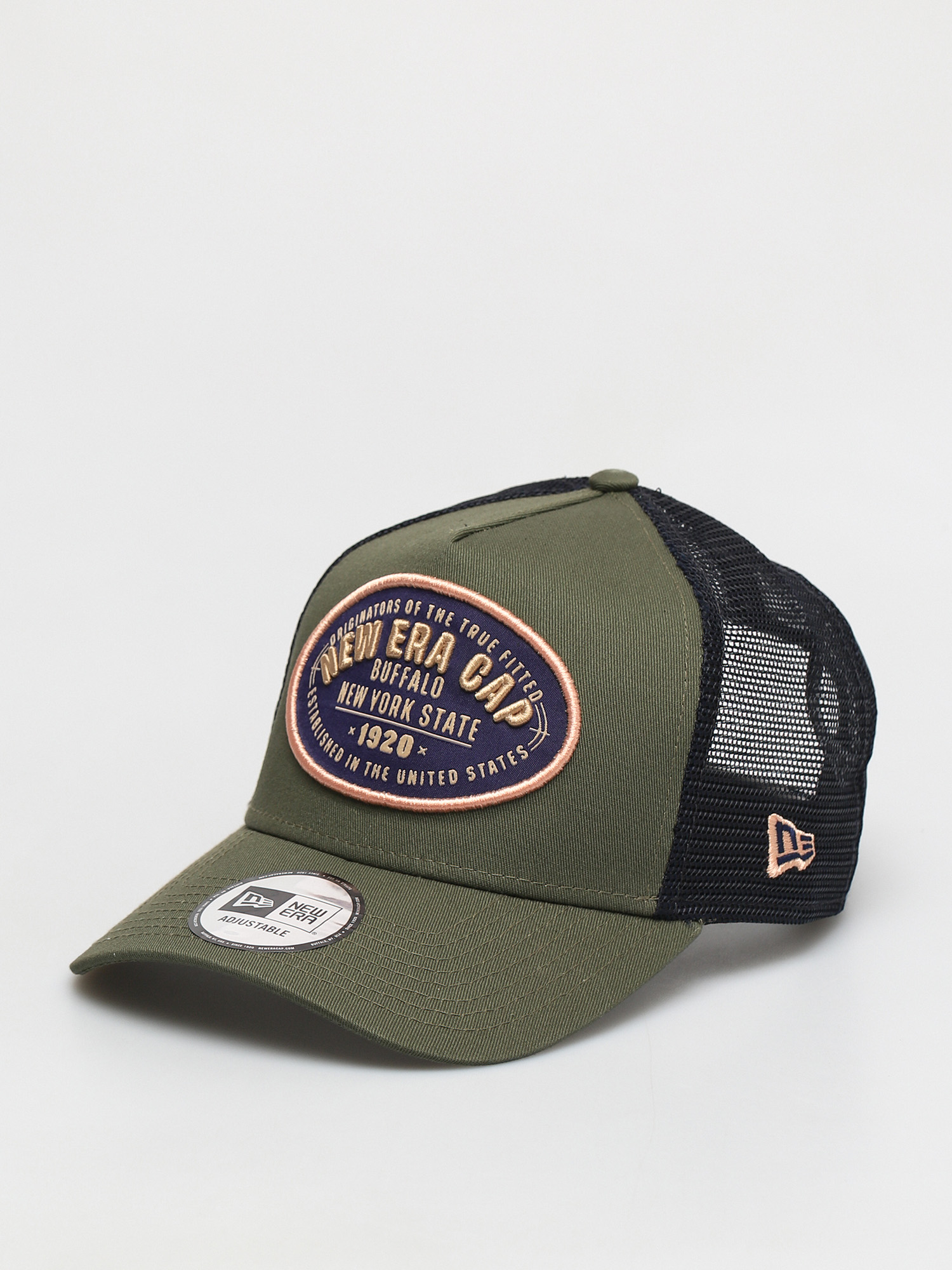 New Era Us Flag Pack Trucker ZD Cap (green med)