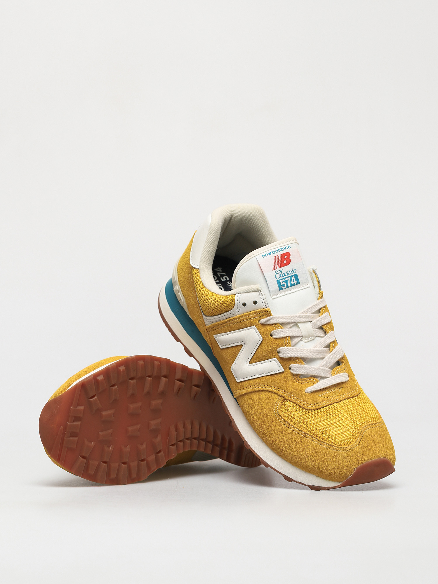 New Balance 574 Shoes (varsity gold)