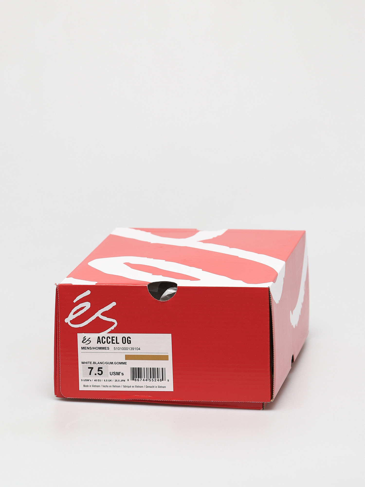 eS Accel Og Shoes (white/gum)