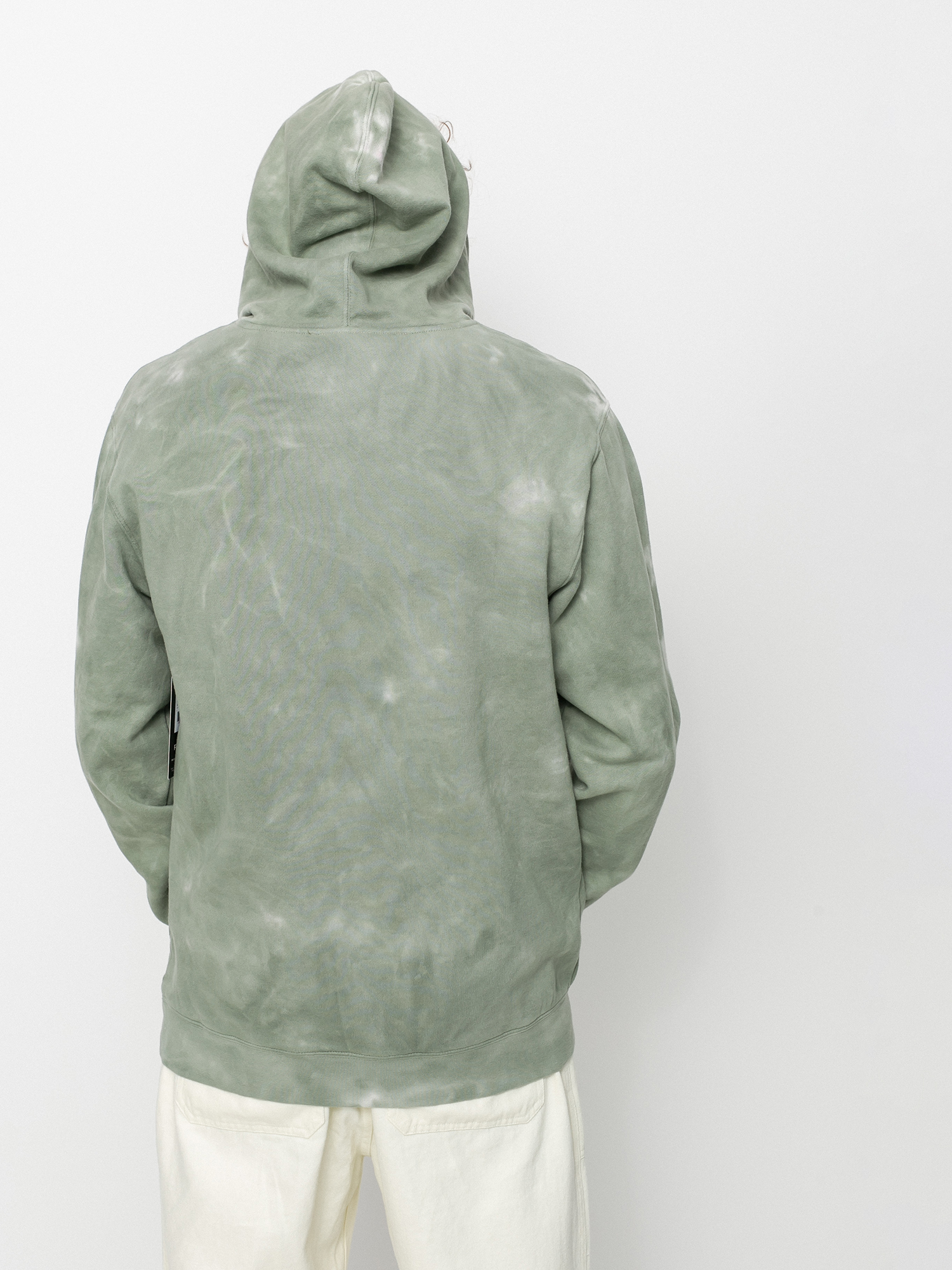 RVCA Nearby Tie Dye HD Hoodie (green)