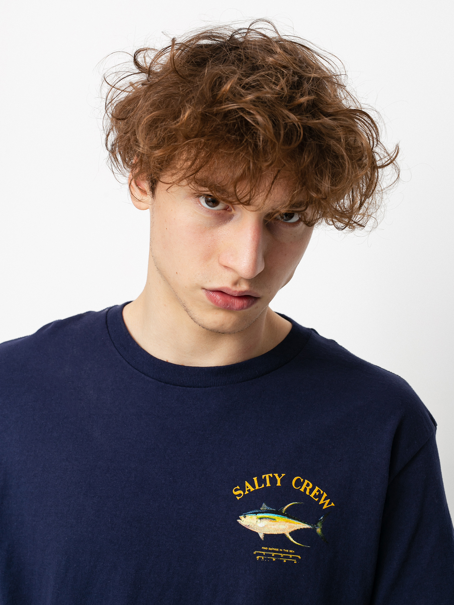 Salty Crew Ahi Mount T-shirt (navy)