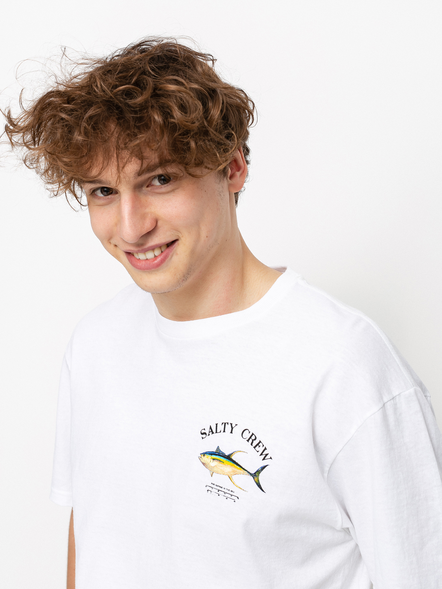 Salty Crew Ahi Mount T-shirt (white)