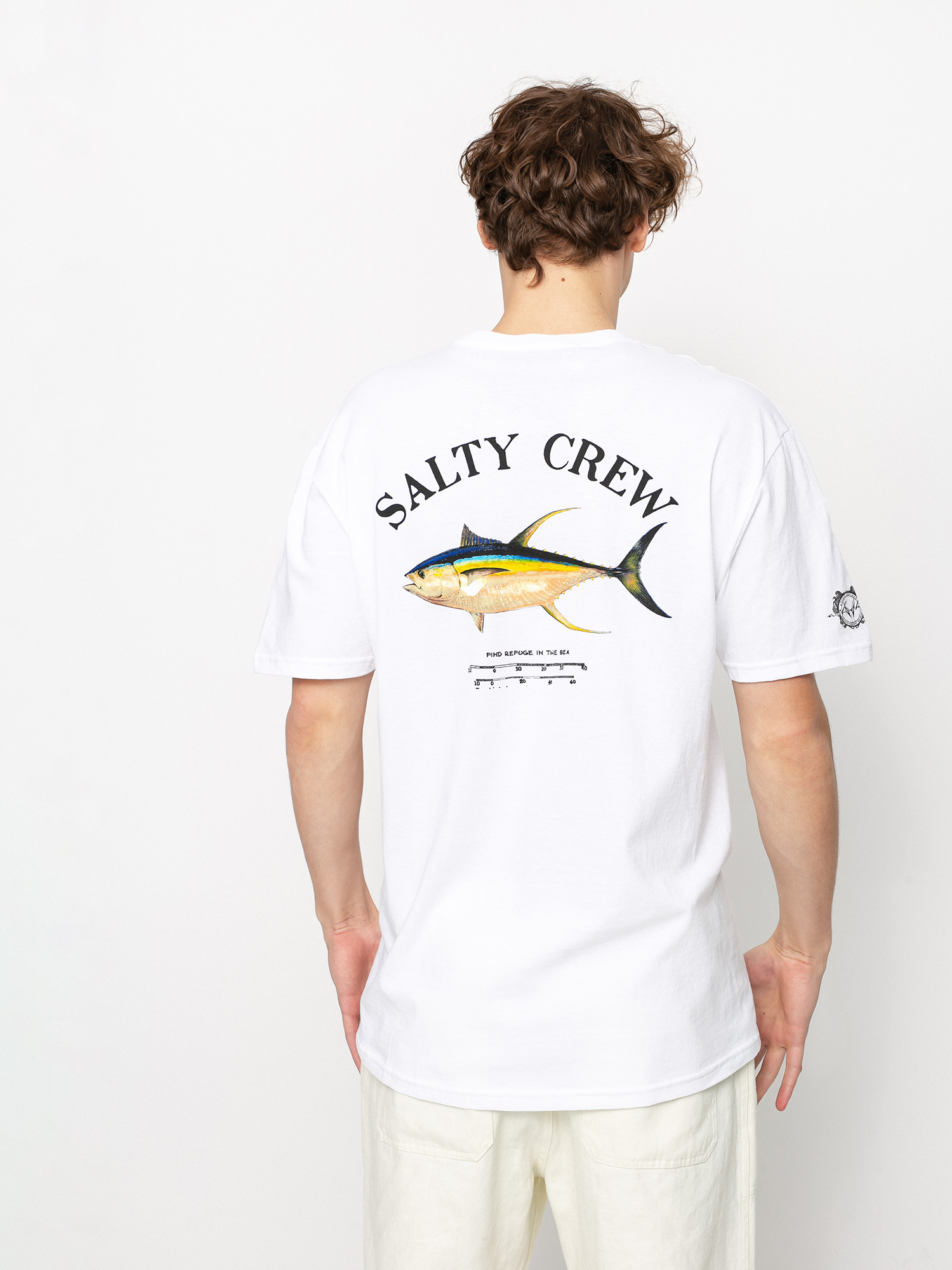 Salty Crew Ahi Mount T-shirt (white)