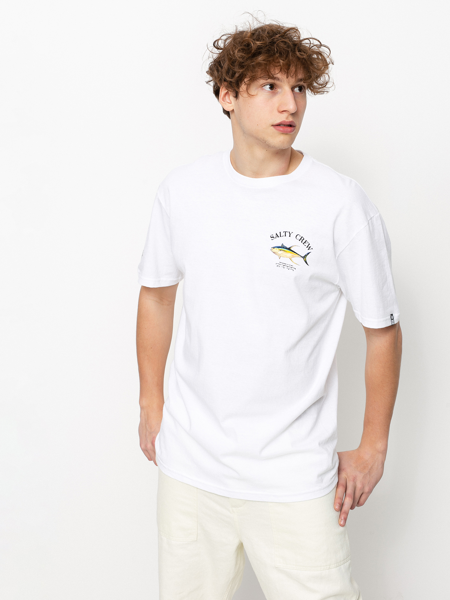Salty Crew Ahi Mount T-shirt (white)