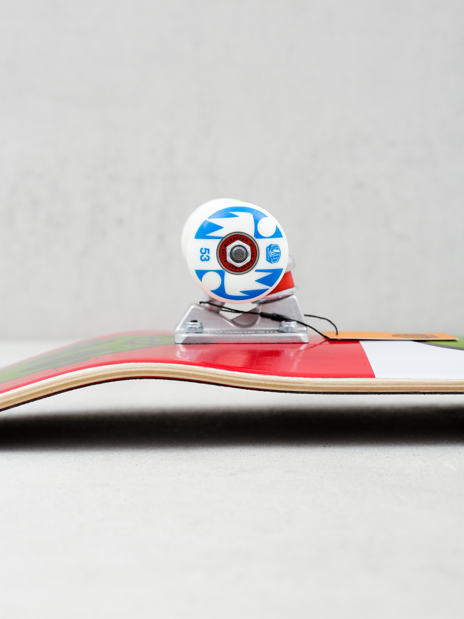 Alienworkshop Gas Mask Skateboard (red/white/blue)