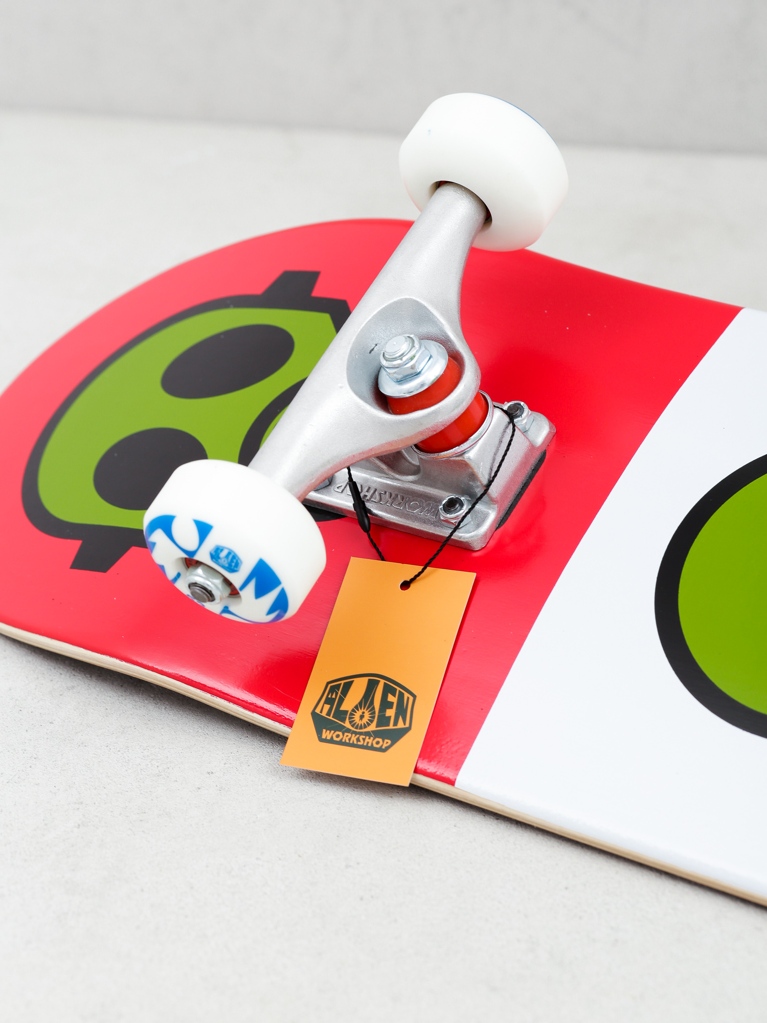 Alienworkshop Gas Mask Skateboard (red/white/blue)