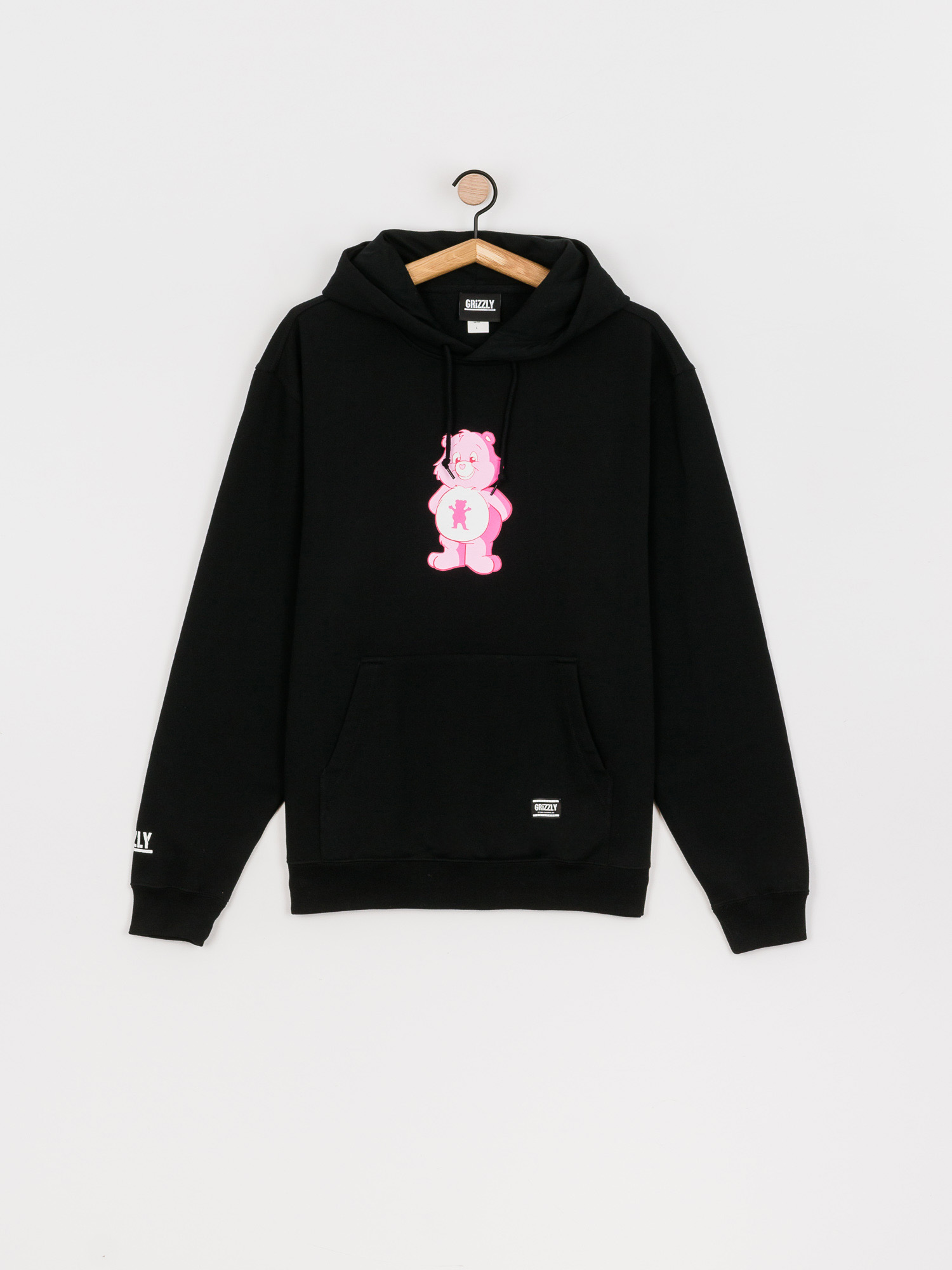 Grizzly Griptape Positive Bear HD Hoodie (black)