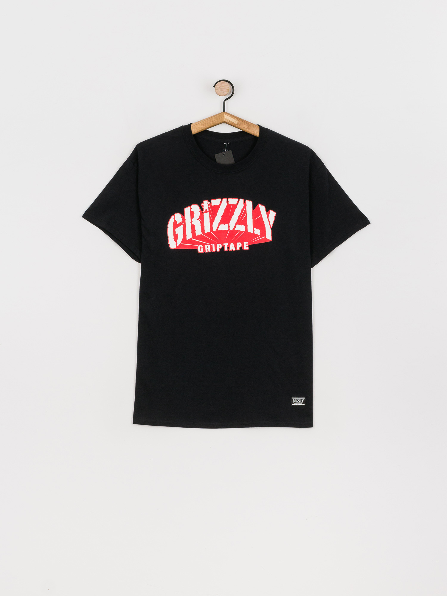 Grizzly Griptape Universidad T-shirt (black)