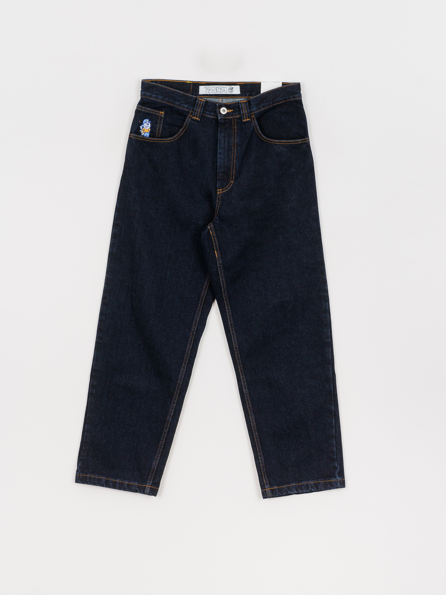 Polar Skate 93 Denim Pants - navy blue (deep blue)
