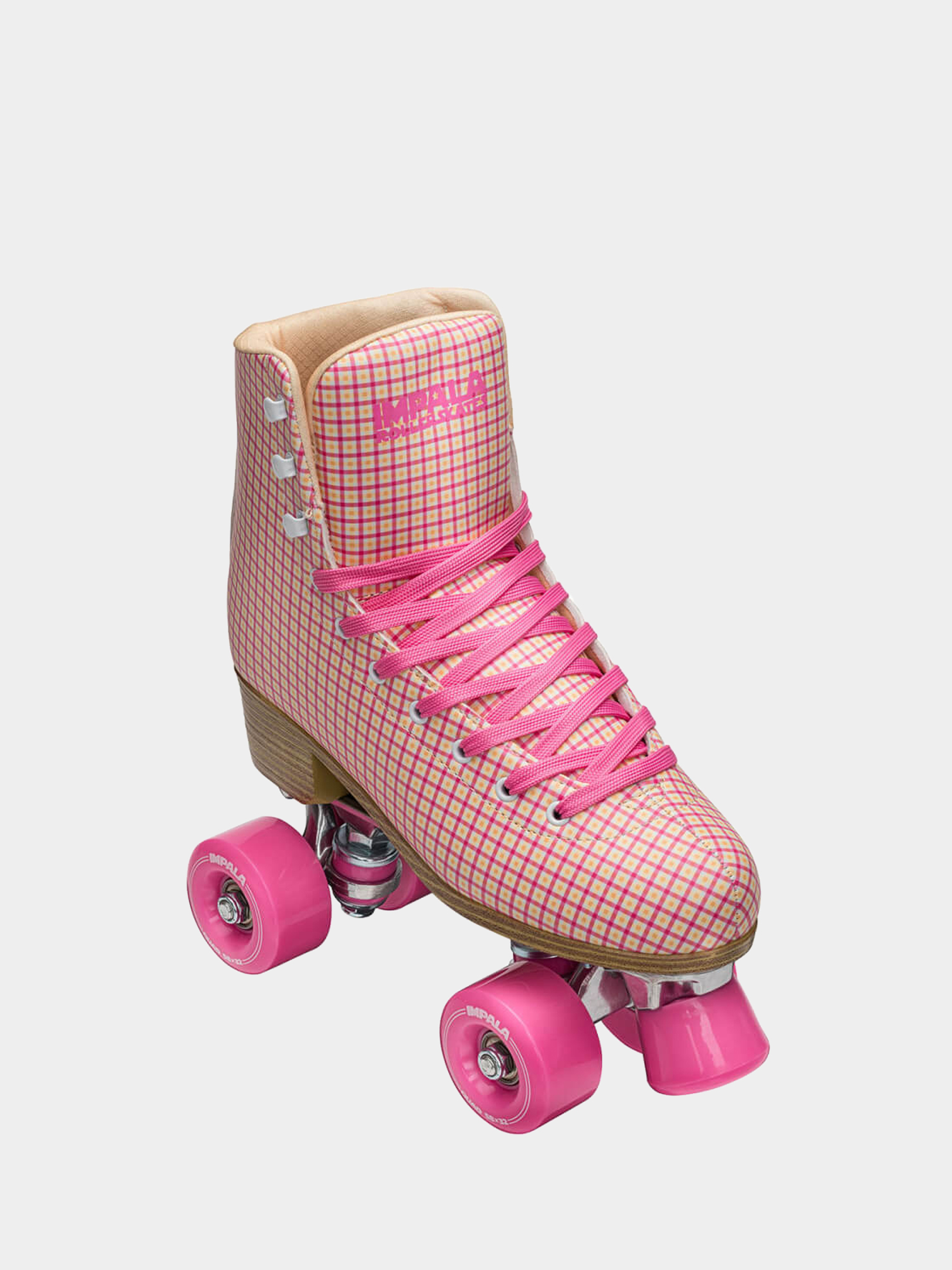 Impala Quad Skate Roller skates Wmn (pink tartan)