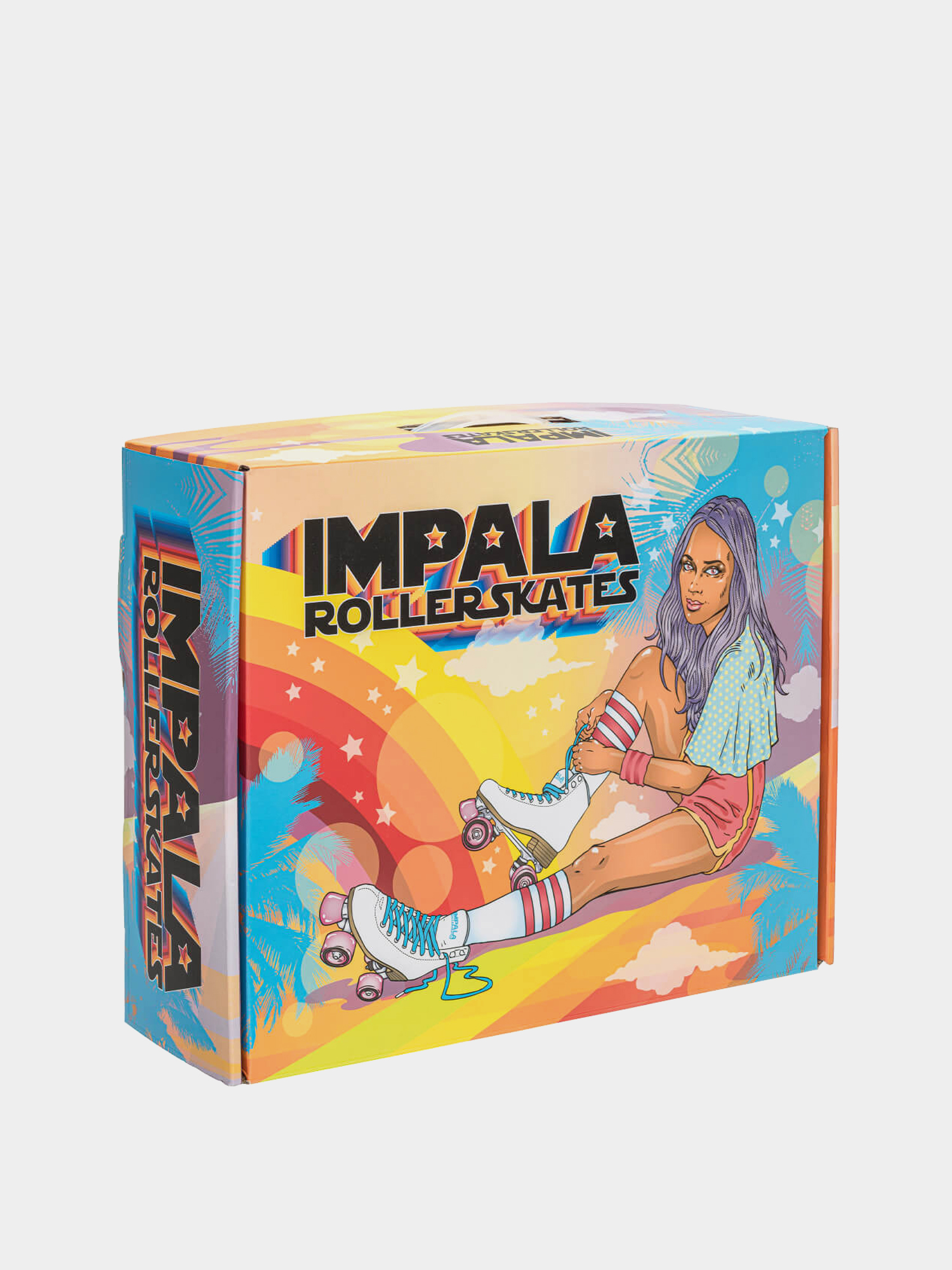 Impala Quad Skate Roller skates Wmn (pink tartan)