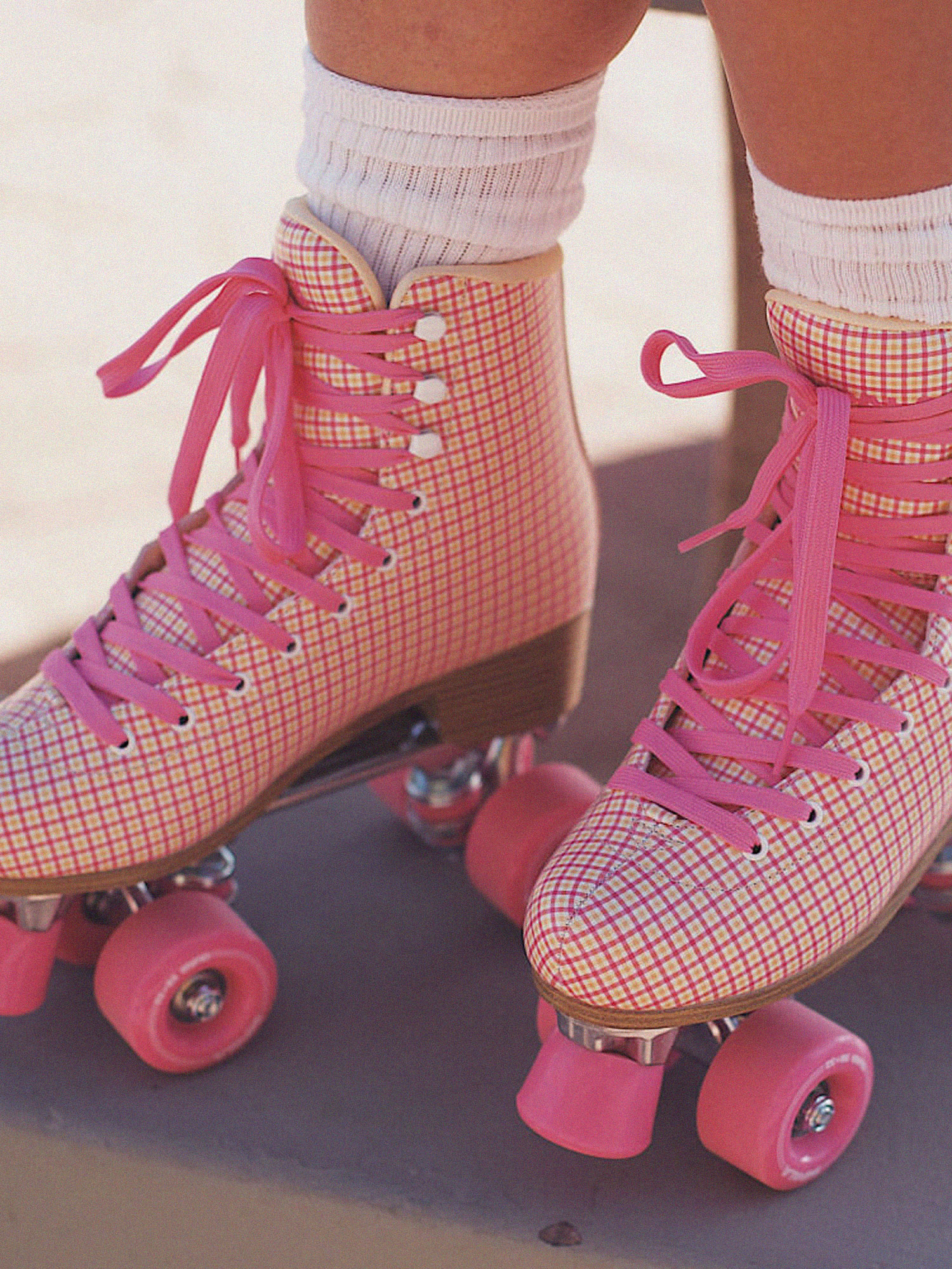 Impala Quad Skate Roller skates Wmn (pink tartan)