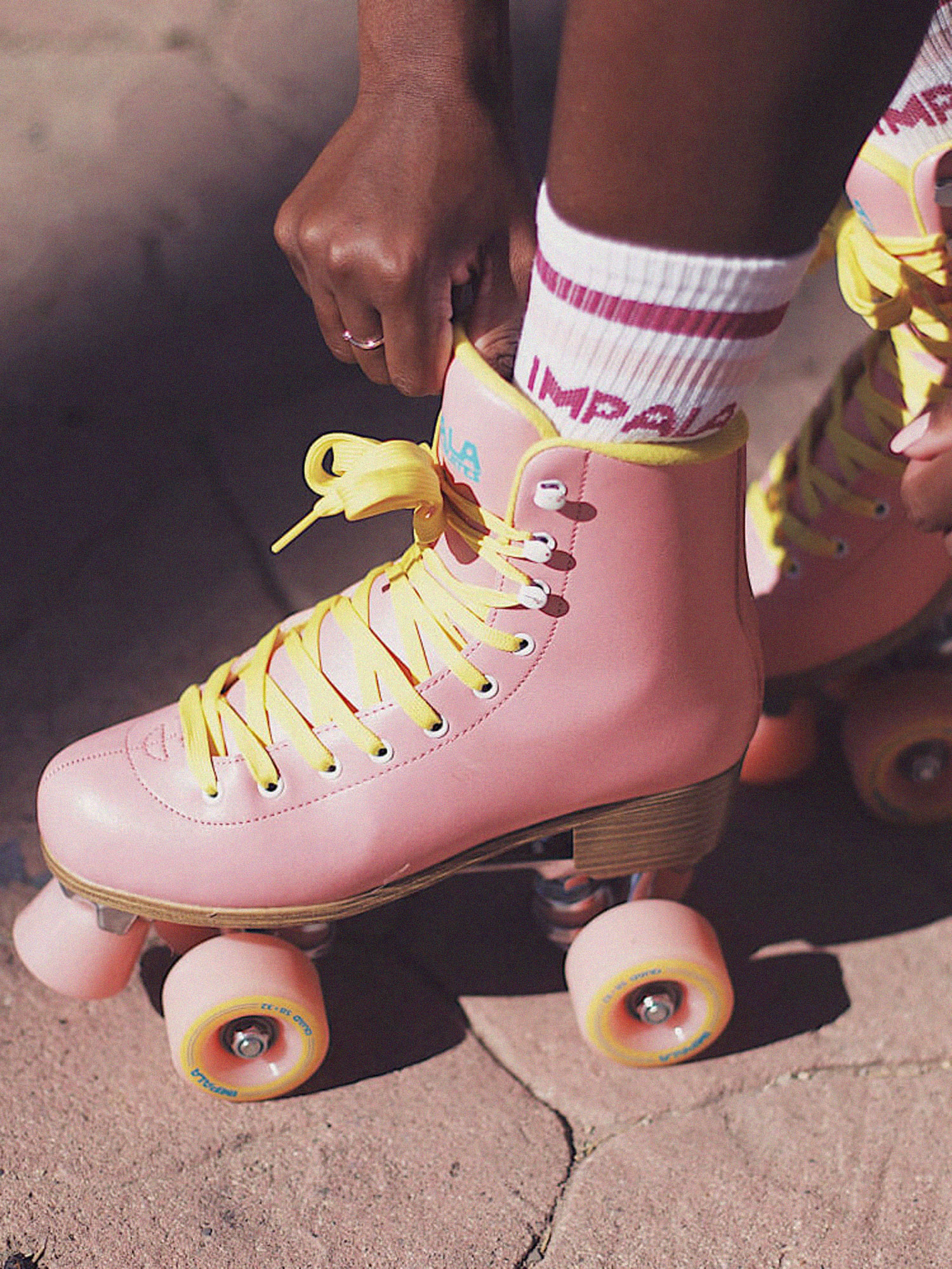 Impala Quad Skate Rollschuh Wmn (pink/yellow)