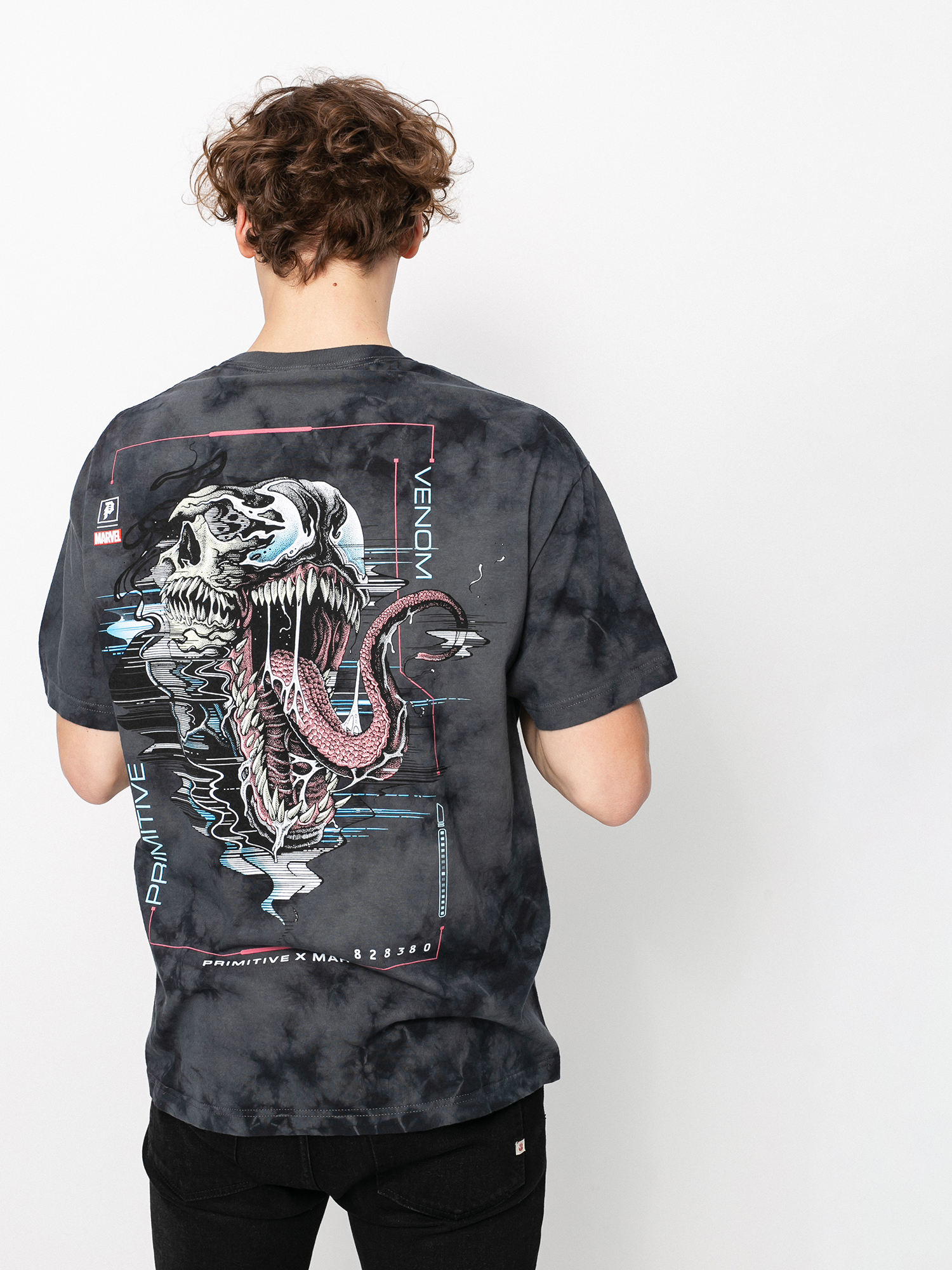 Primitive Venom Washed T-shirt (black)