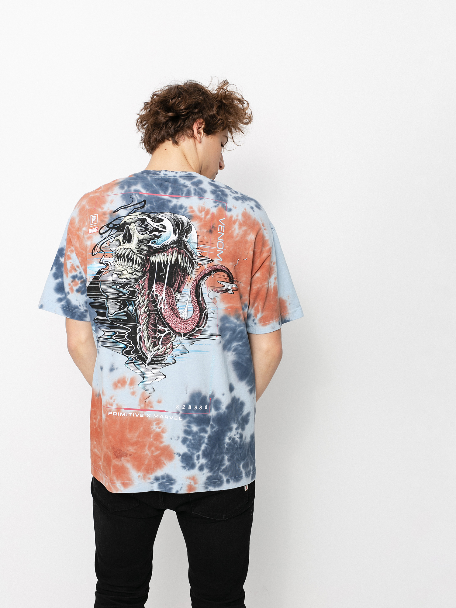 Primitive Venom Washed T-shirt (blue)