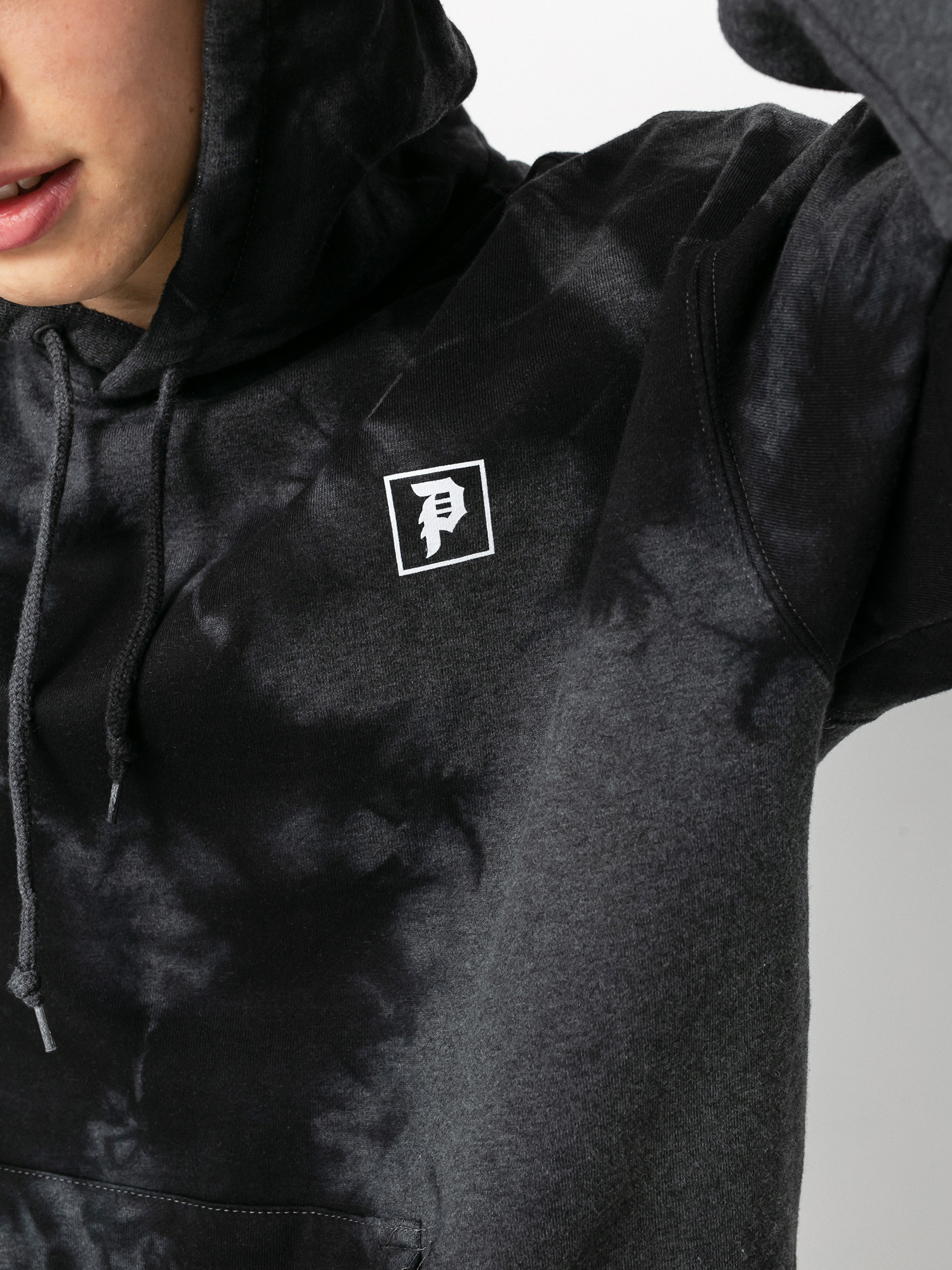 Primitive Venom Washed HD Hoodie - black (black)
