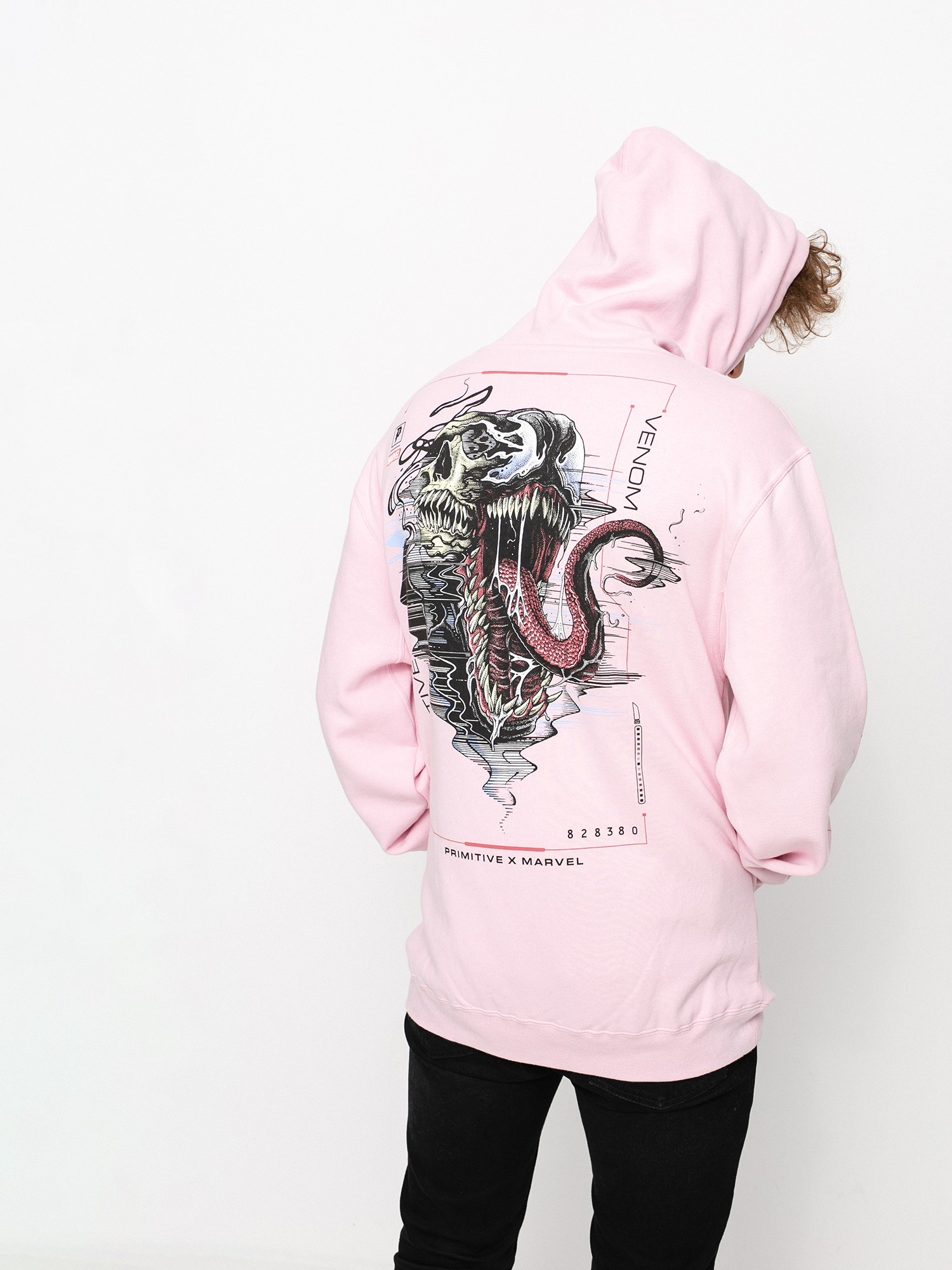 Primitive Venom HD Hoodie (pink)