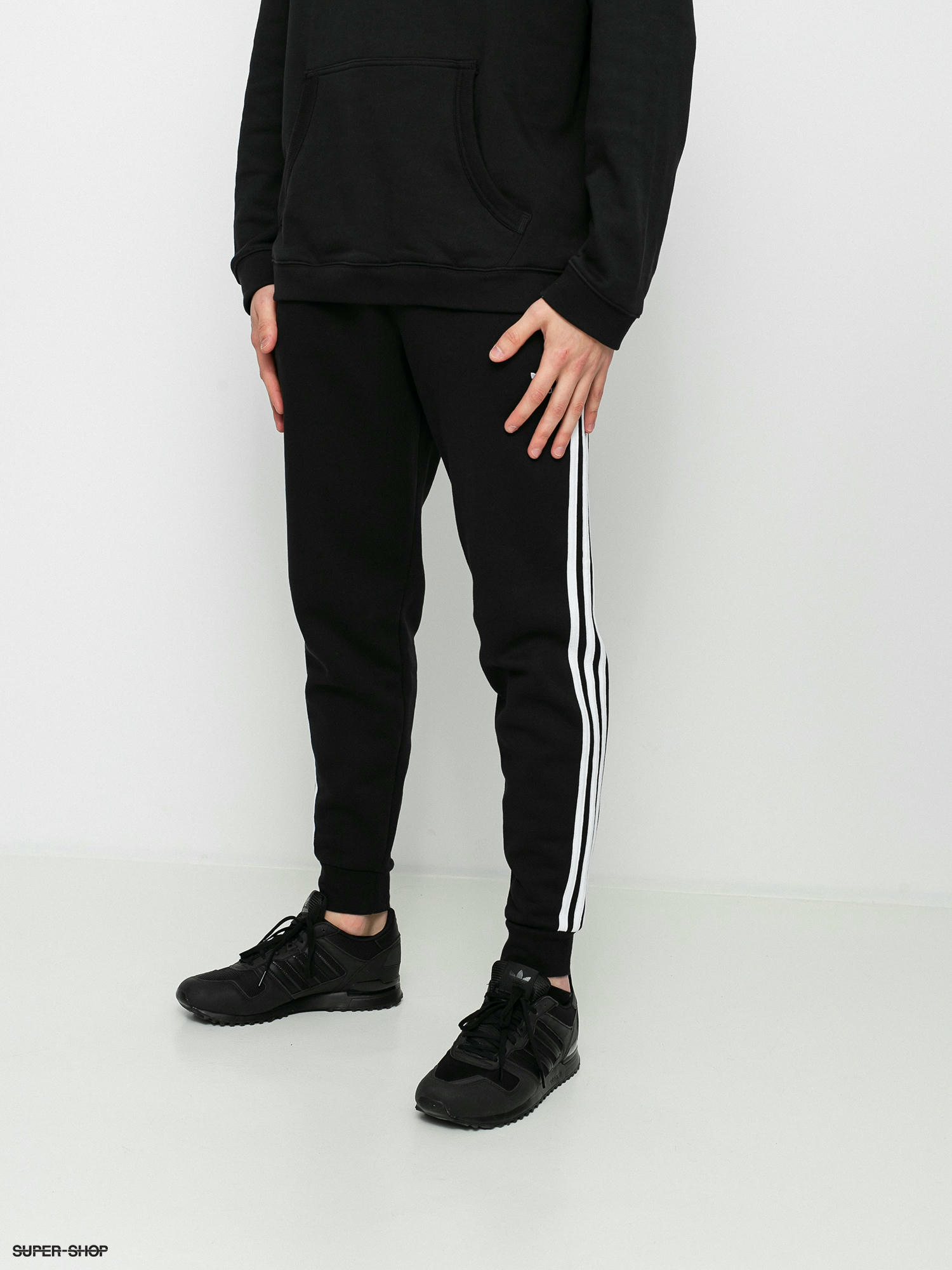 adidas 3 stripe pant, black, GN3458