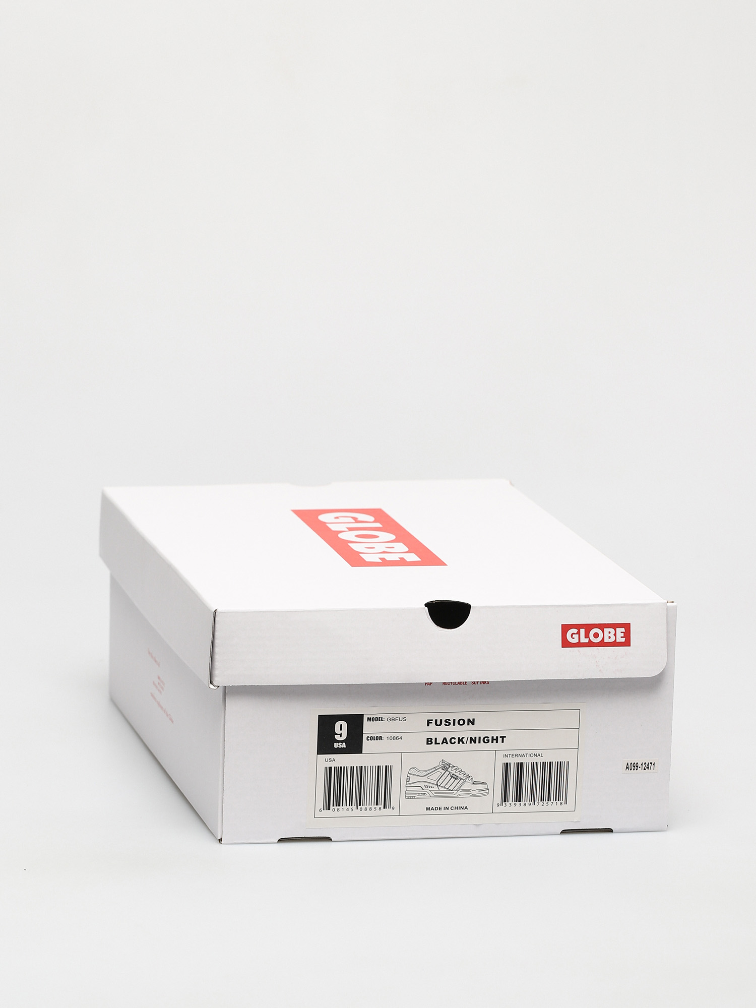 Globe Fusion Schuhe (black/night)