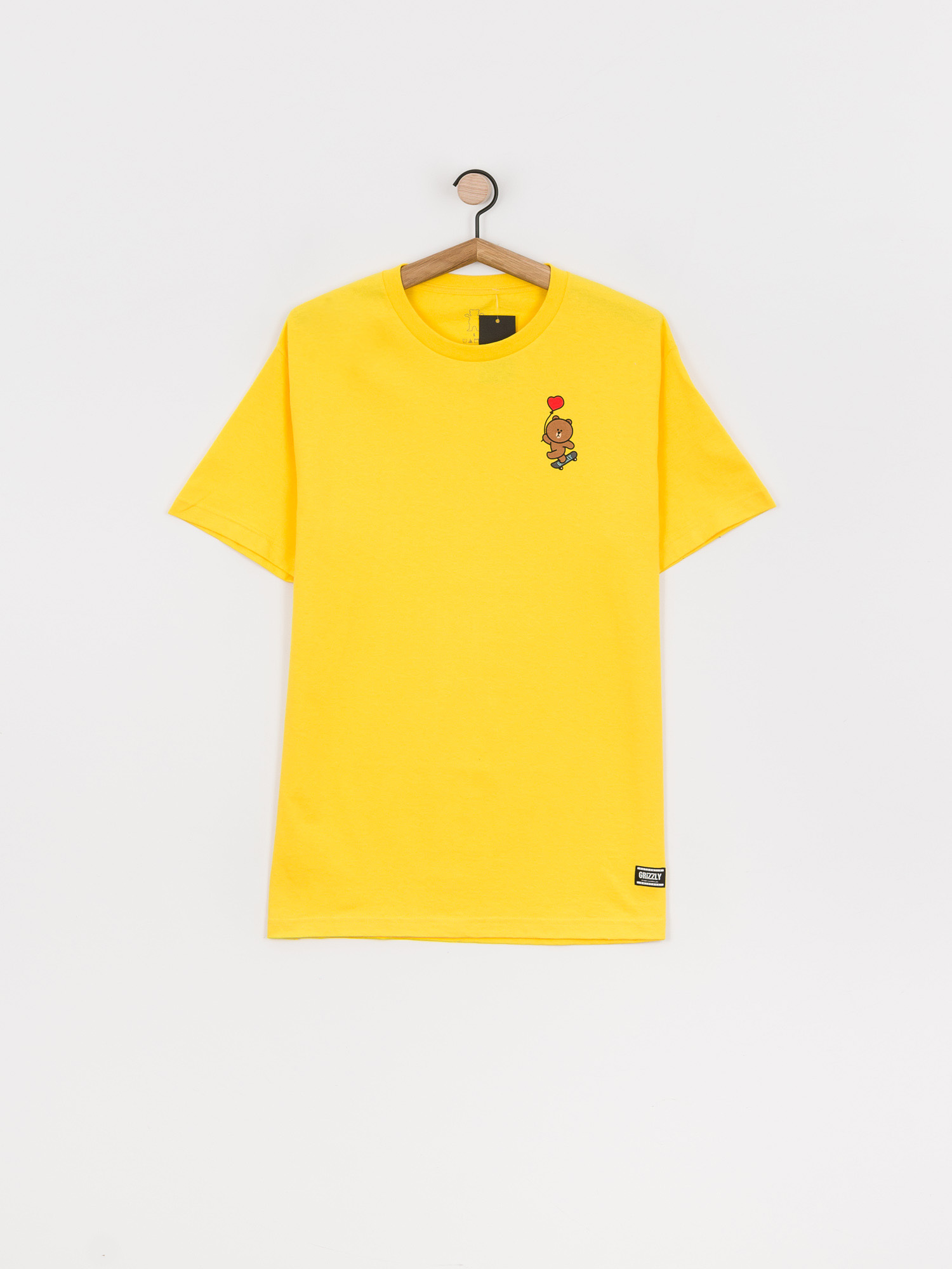 Grizzly Griptape Float On T-shirt (yellow)