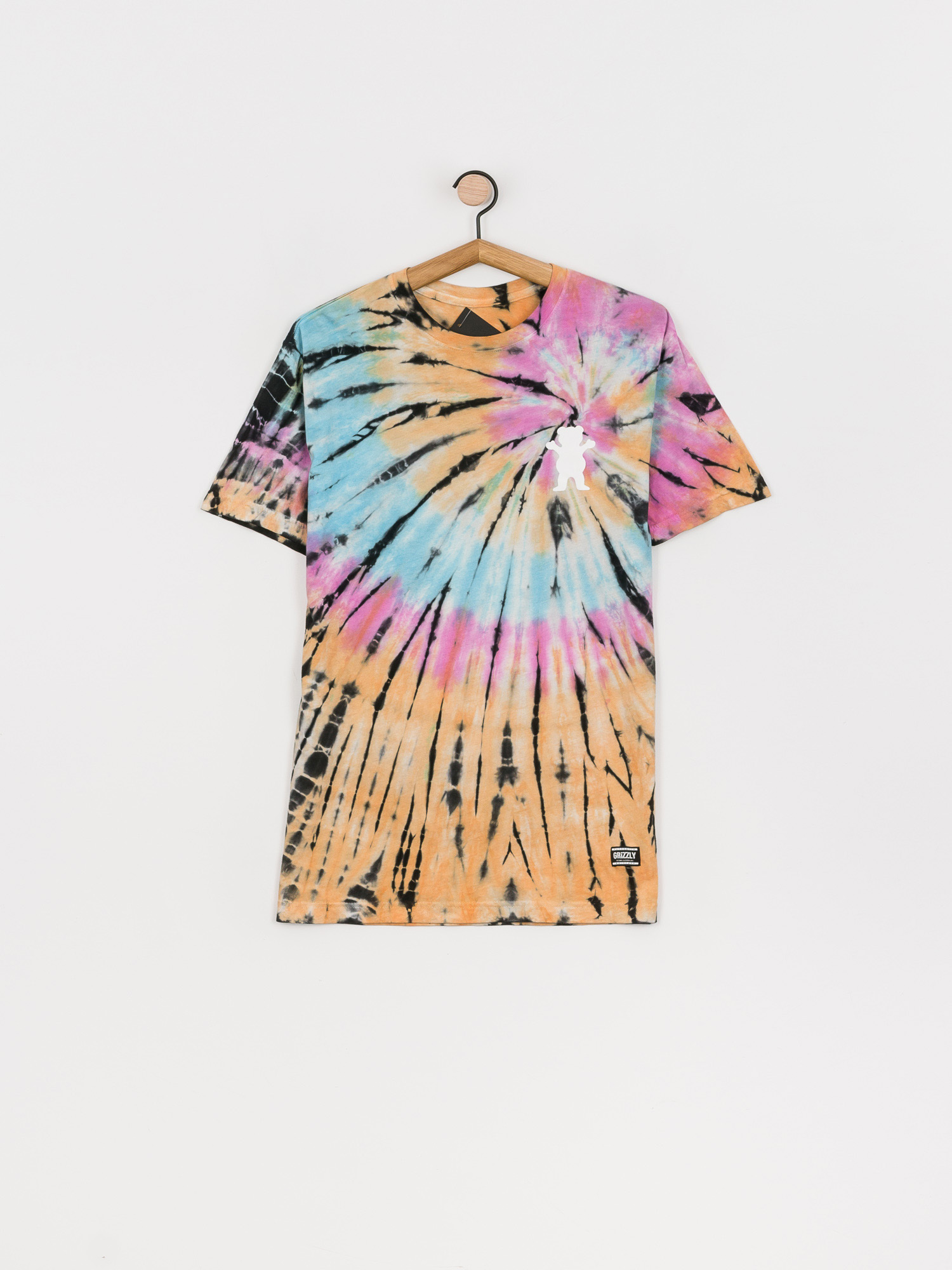 Grizzly Griptape Family Ties T-shirt (tie dye)