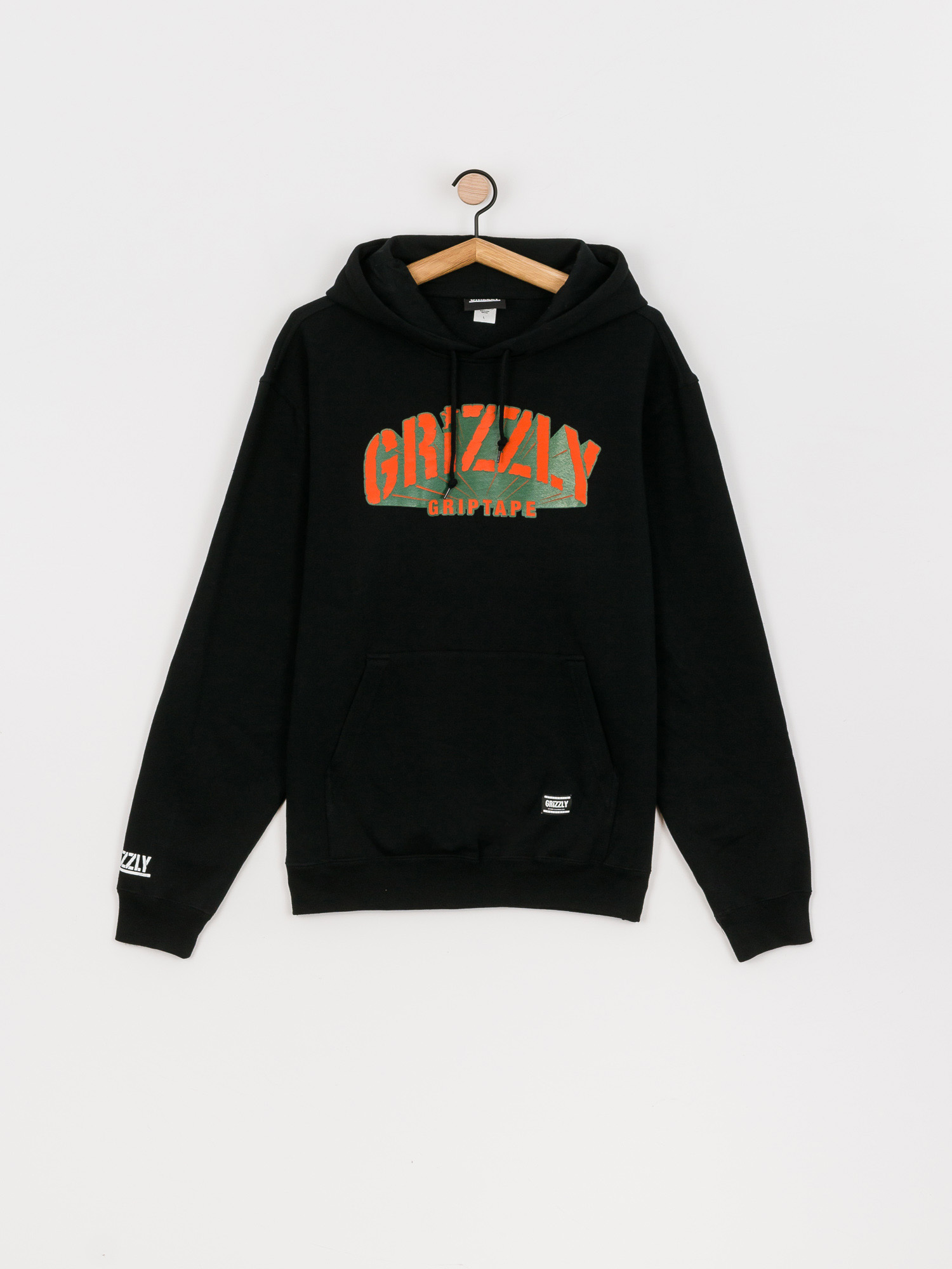 Grizzly Griptape Universidad HD Hoodie (black)