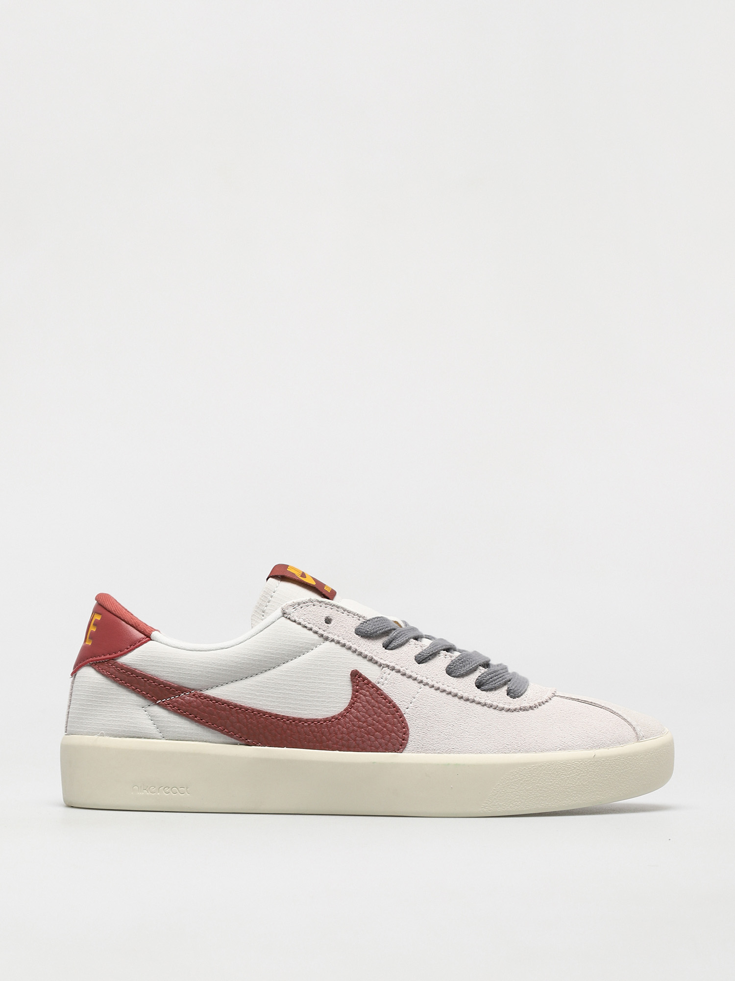 react shoes nike bruin react red