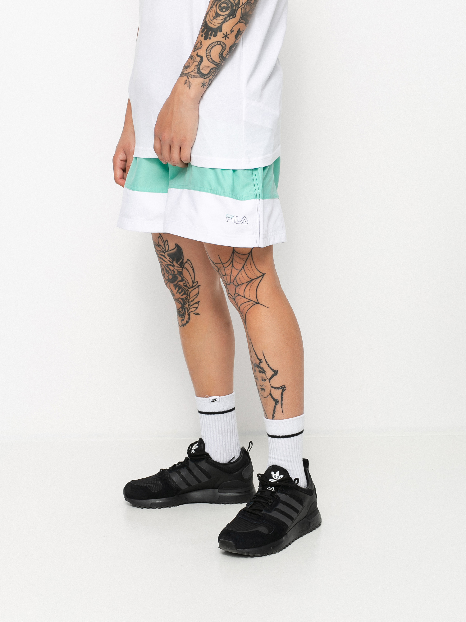 Fila Yamato Shorts (black iris/biscay green)