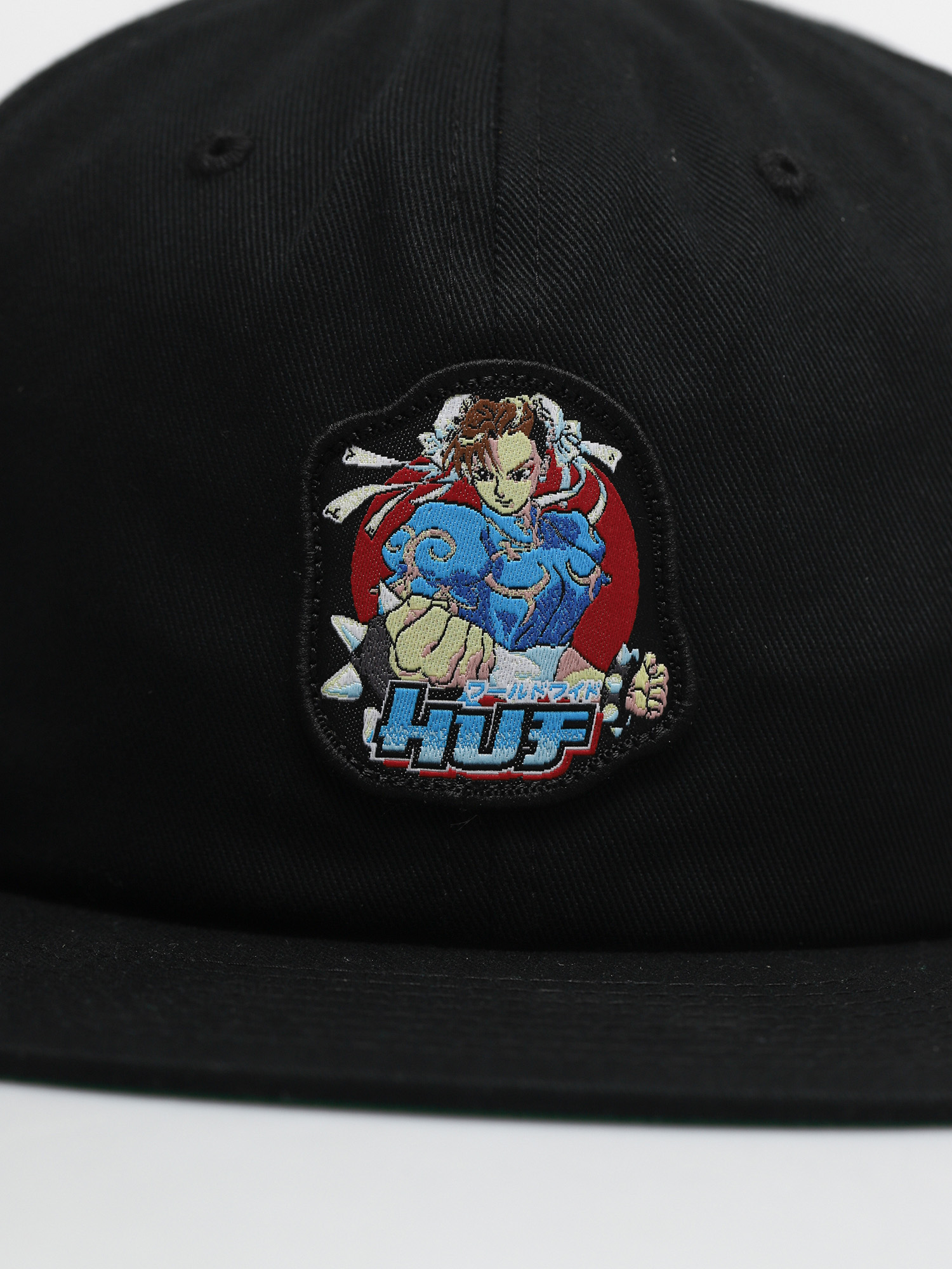 HUF X Street Fighter Chun-Li Snapback Cap - black (black)