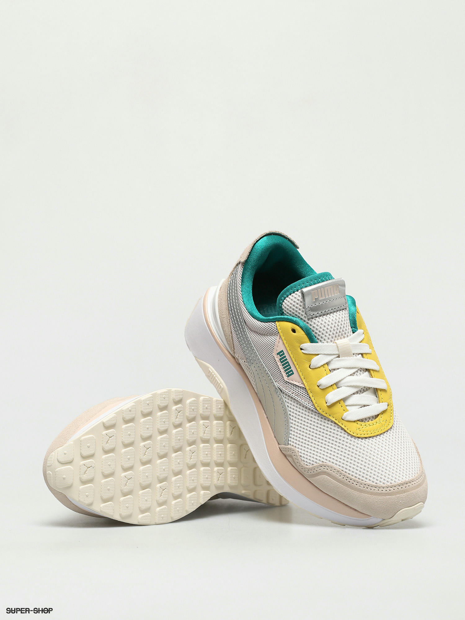 puma cruise rider beige