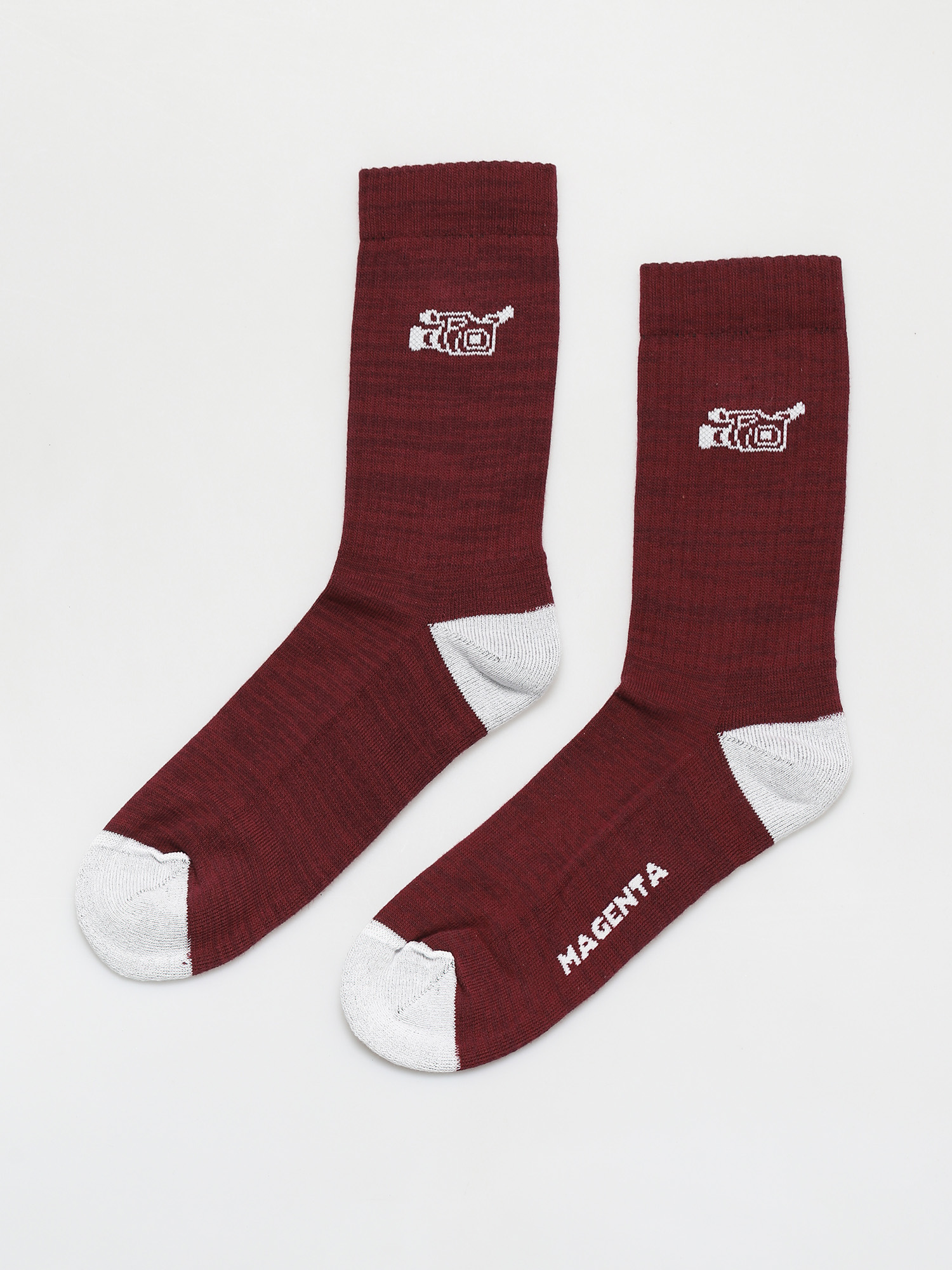 Magenta Vx Socks Socks (wine)