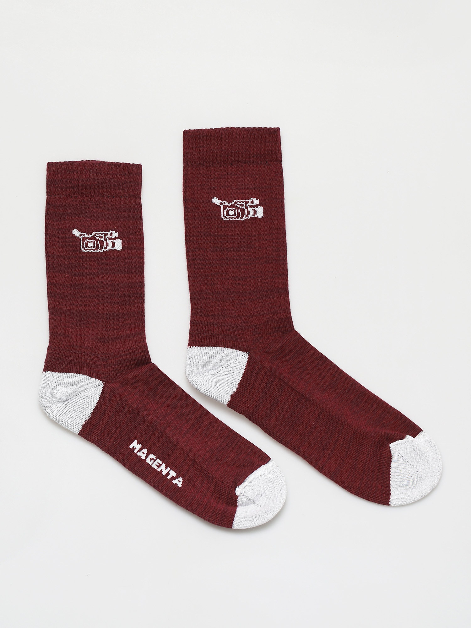 Magenta Vx Socks Socks (wine)